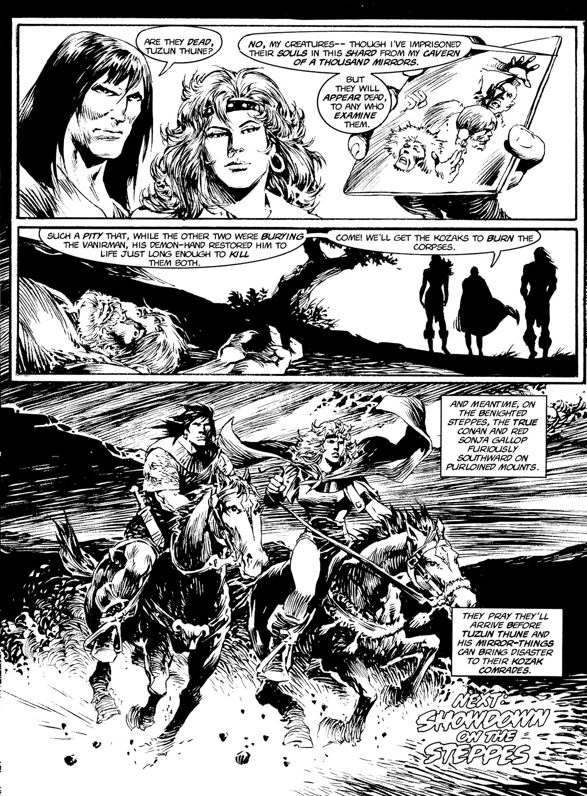 Read online The Savage Sword Of Conan comic -  Issue #231 - 24