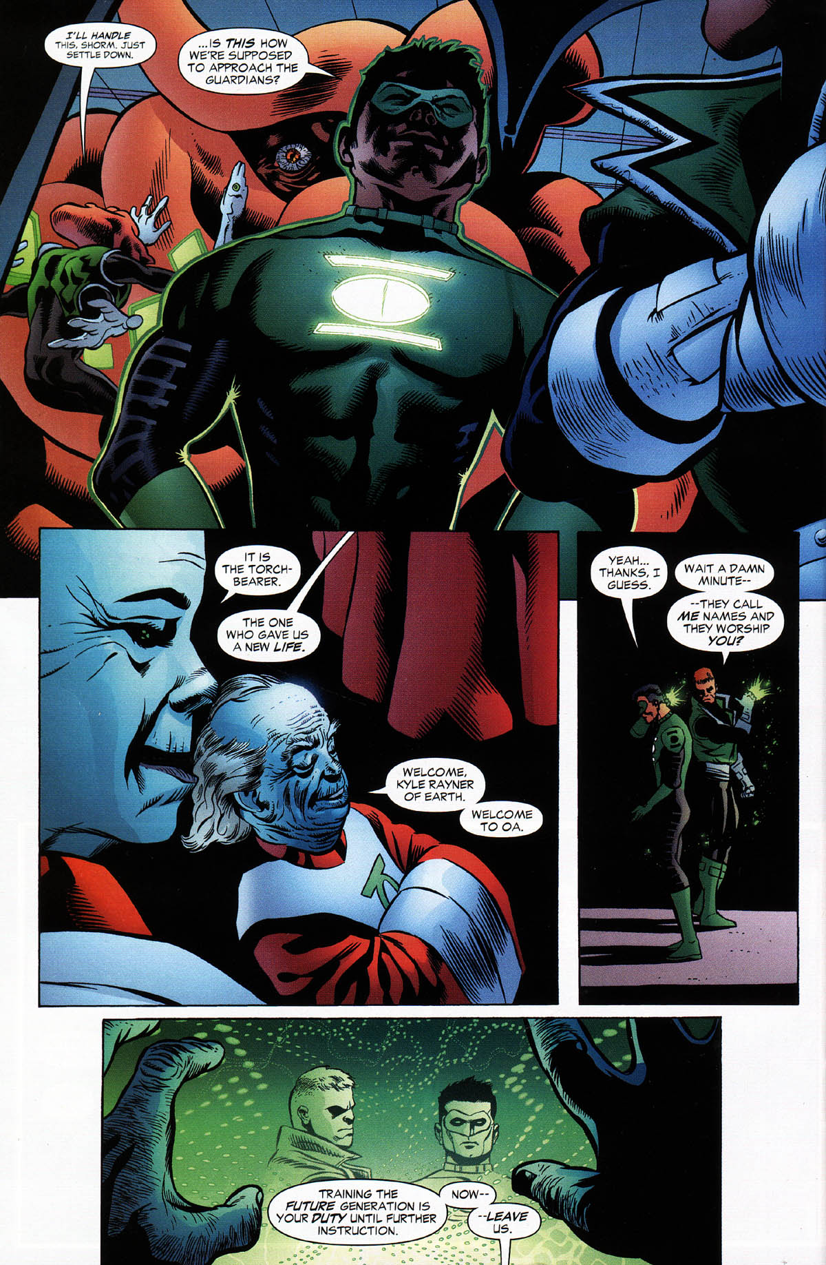 Read online Green Lantern Corps: Recharge comic -  Issue #1 - 22