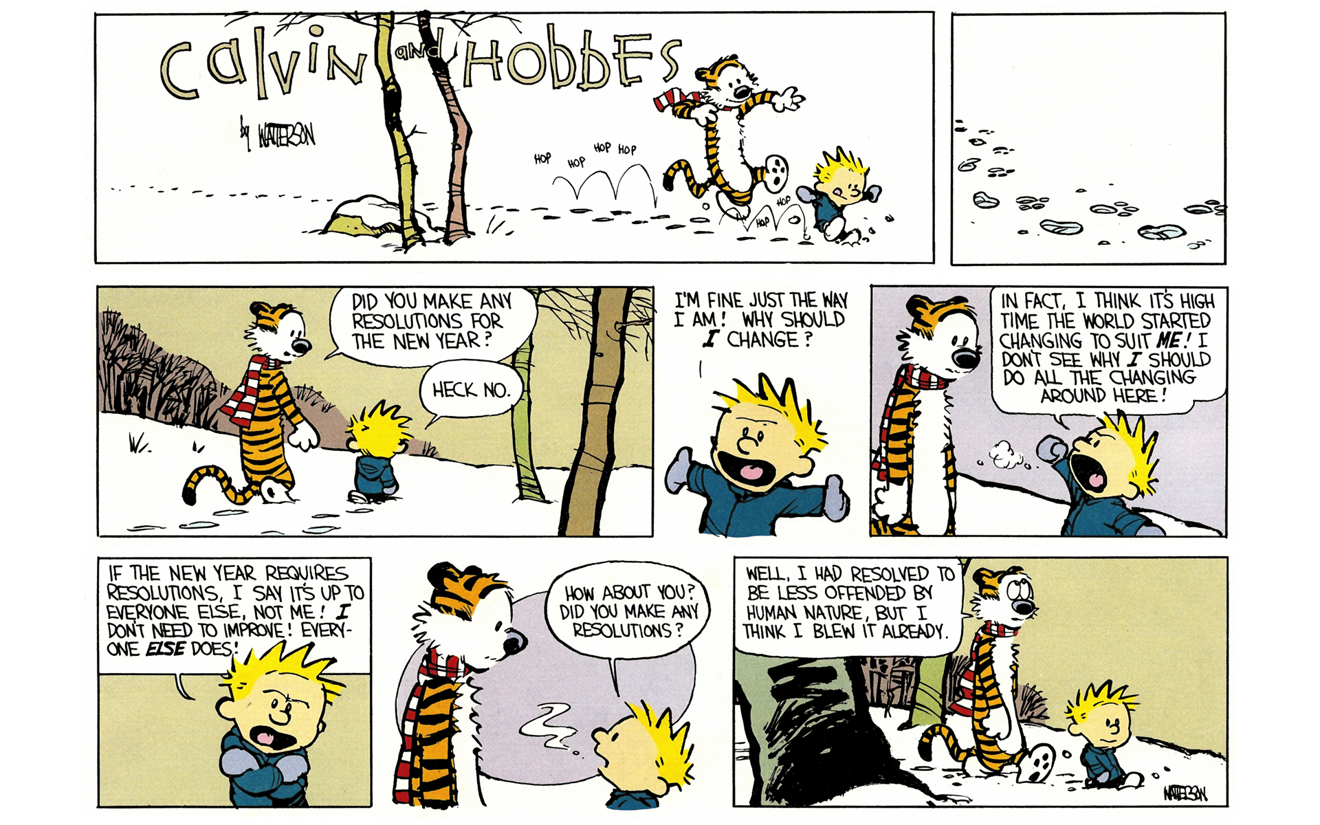 Read online Calvin and Hobbes comic -  Issue #3 - 134