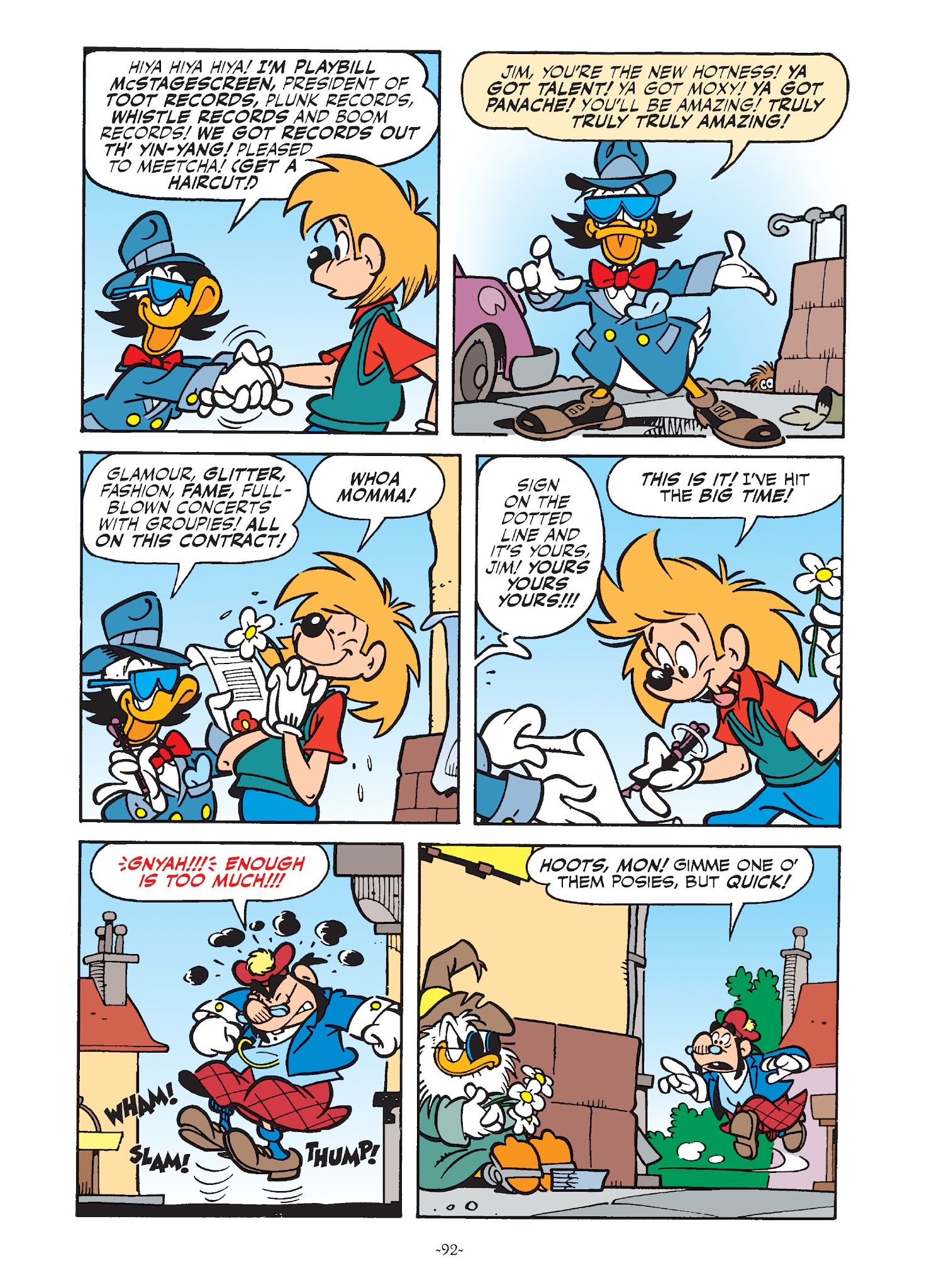 Read online Mickey and Donald: The Search For the Zodiac Stone comic -  Issue # TPB - 91