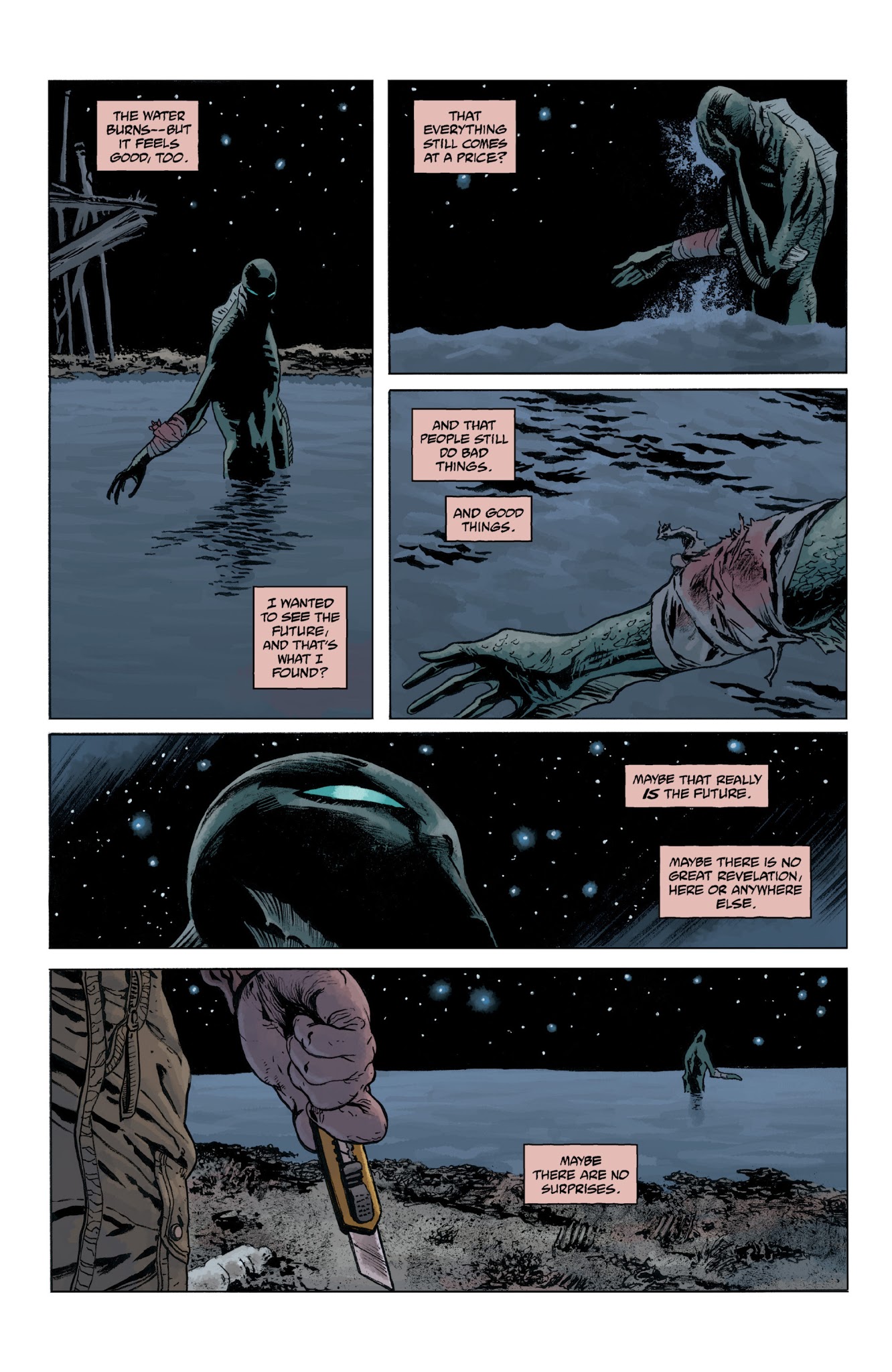 Read online Abe Sapien: Dark and Terrible and The New Race of Man comic -  Issue # TPB - 98
