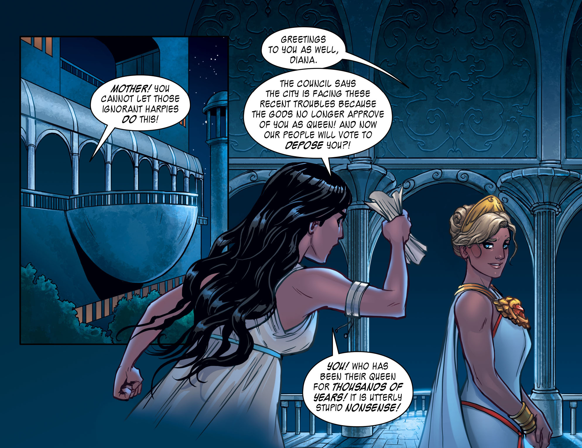 Read online The Legend of Wonder Woman (2015) comic -  Issue #5 - 12