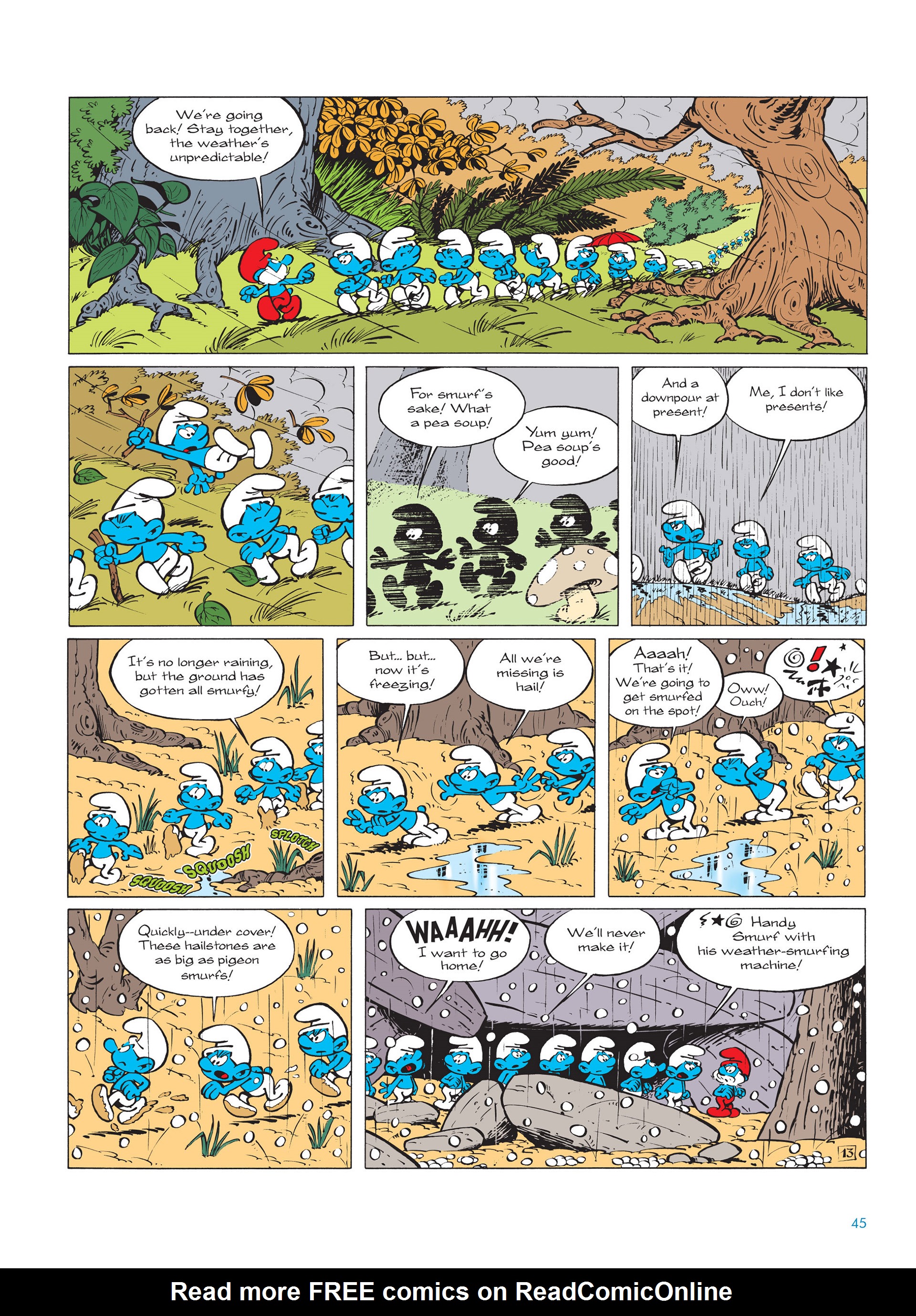 Read online The Smurfs comic -  Issue #14 - 46