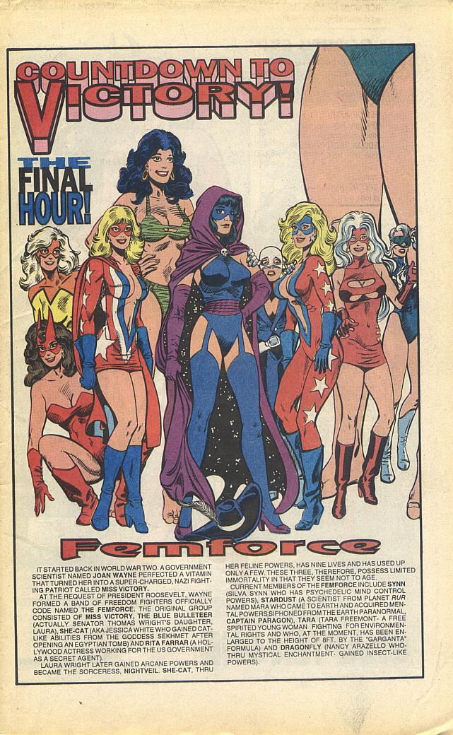 Read online Femforce comic -  Issue #50 - 3