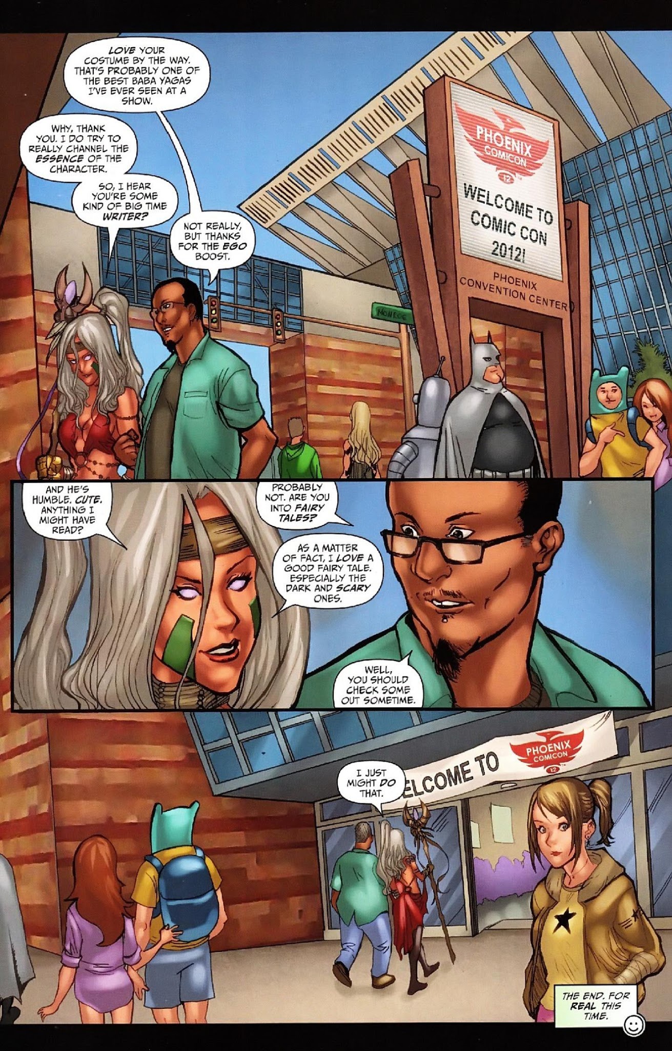 Read online Grimm Fairy Tales: Oversized Cosplay Special One-Shot comic -  Issue # Full - 40
