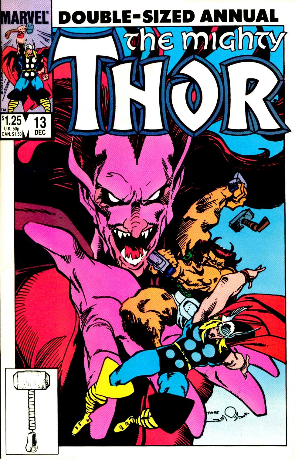 Read online Thor (1966) comic -  Issue # _Annual 13 - 1