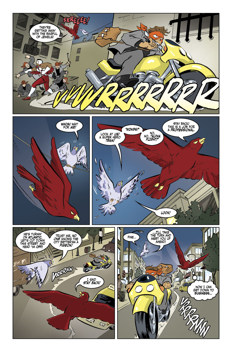 Read online Tails of the Pet Avengers comic -  Issue #4 - 3