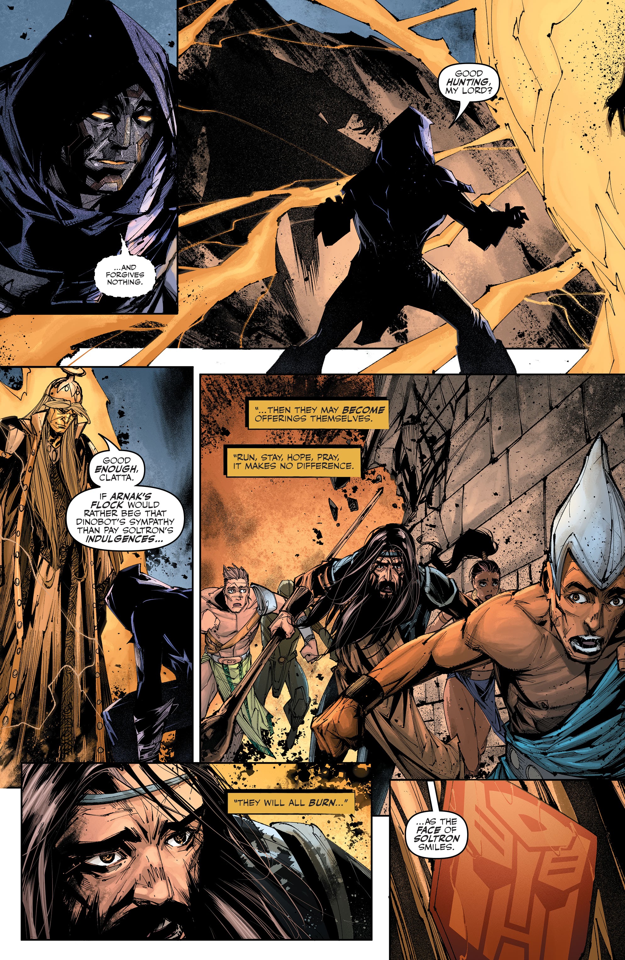 Read online Transformers: King Grimlock comic -  Issue #3 - 8