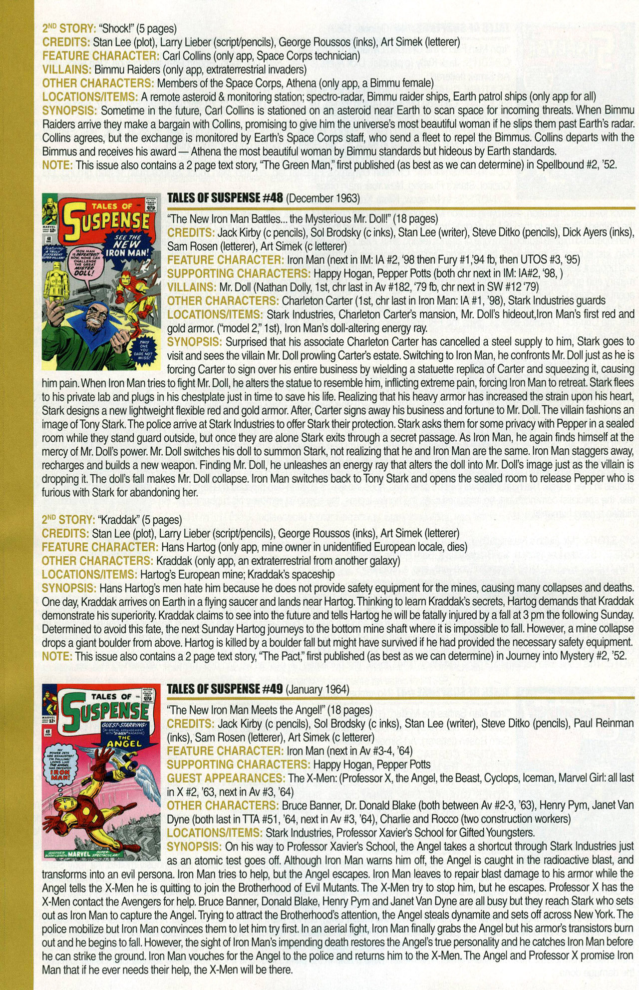 Read online Official Index to the Marvel Universe comic -  Issue #1 - 30