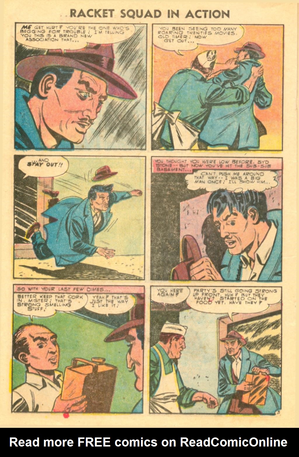 Read online Racket Squad in Action comic -  Issue #19 - 20