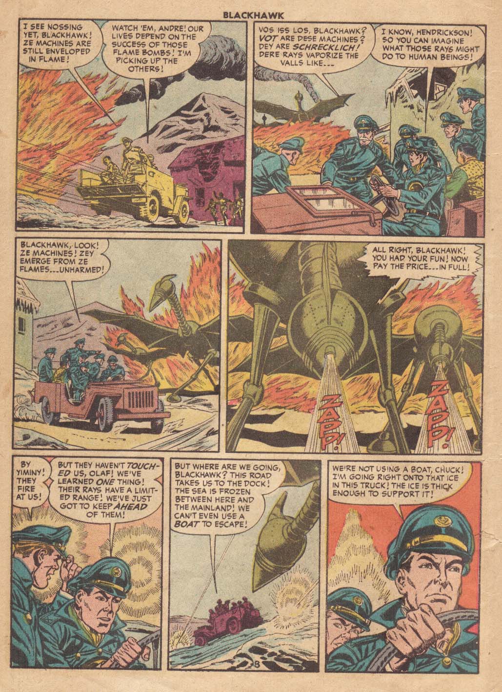 Read online Blackhawk (1957) comic -  Issue #100 - 10