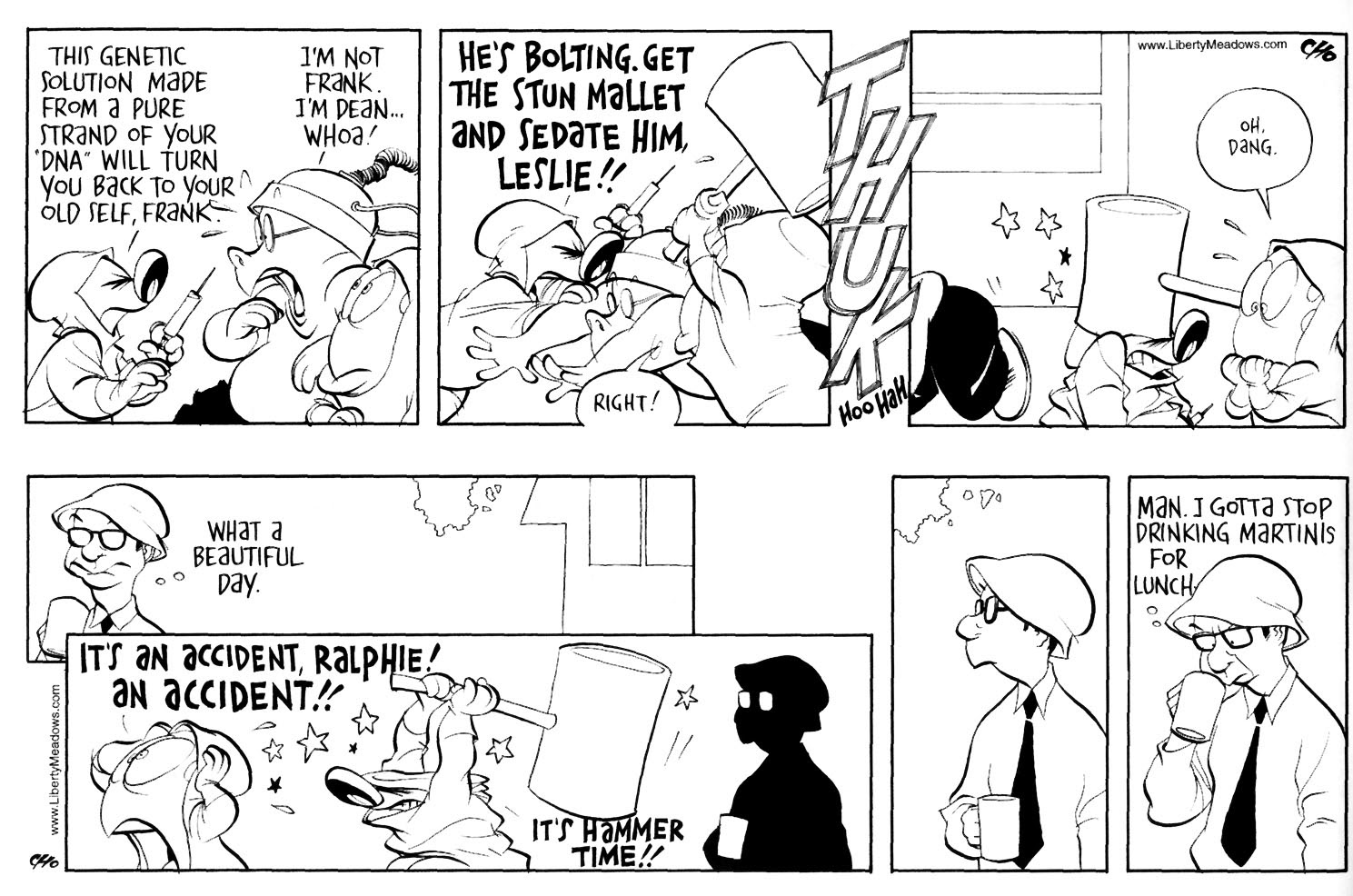 Read online Liberty Meadows comic -  Issue #28 - 12