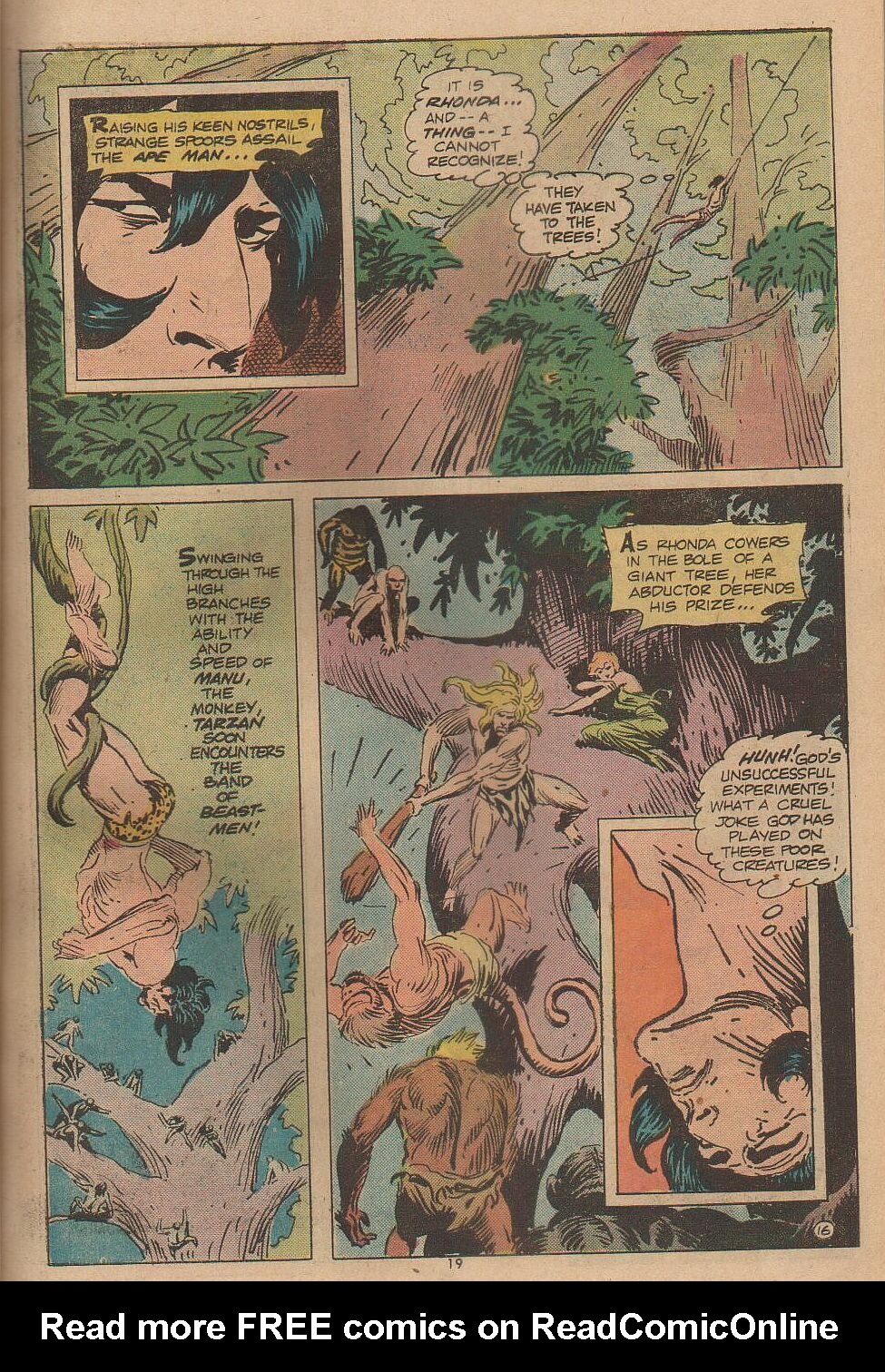 Read online Tarzan (1972) comic -  Issue #233 - 19