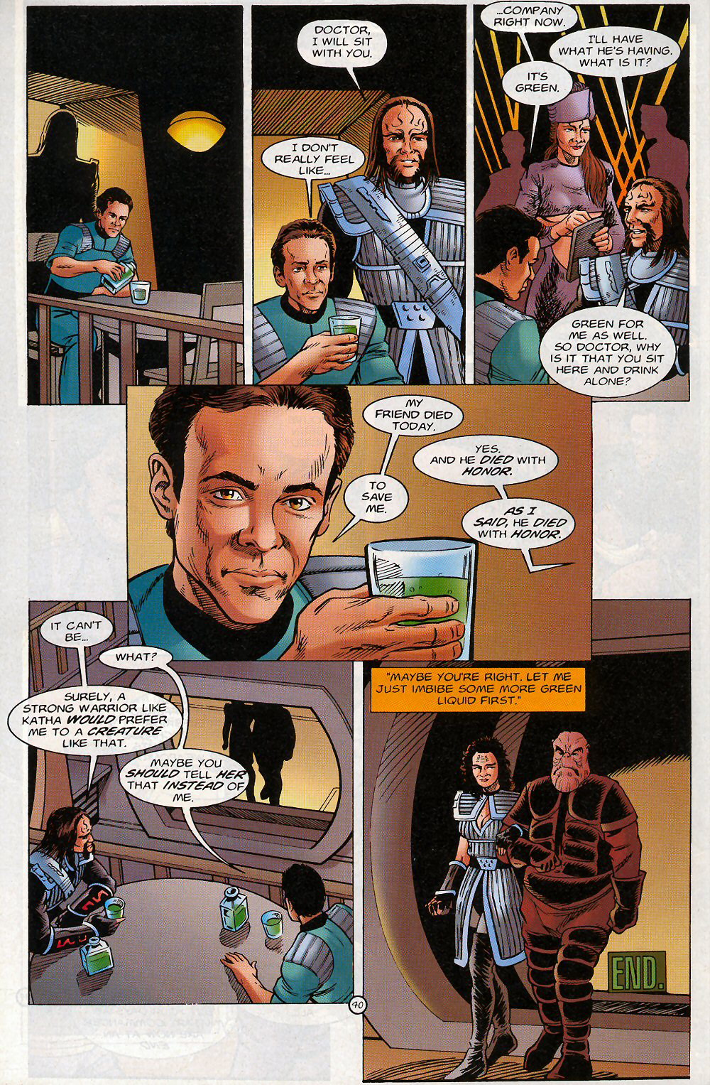 Read online Star Trek: Deep Space Nine - Lightstorm comic -  Issue # Full - 40