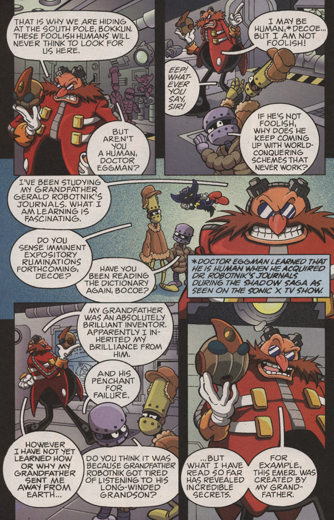 Read online Sonic X comic -  Issue #10 - 12