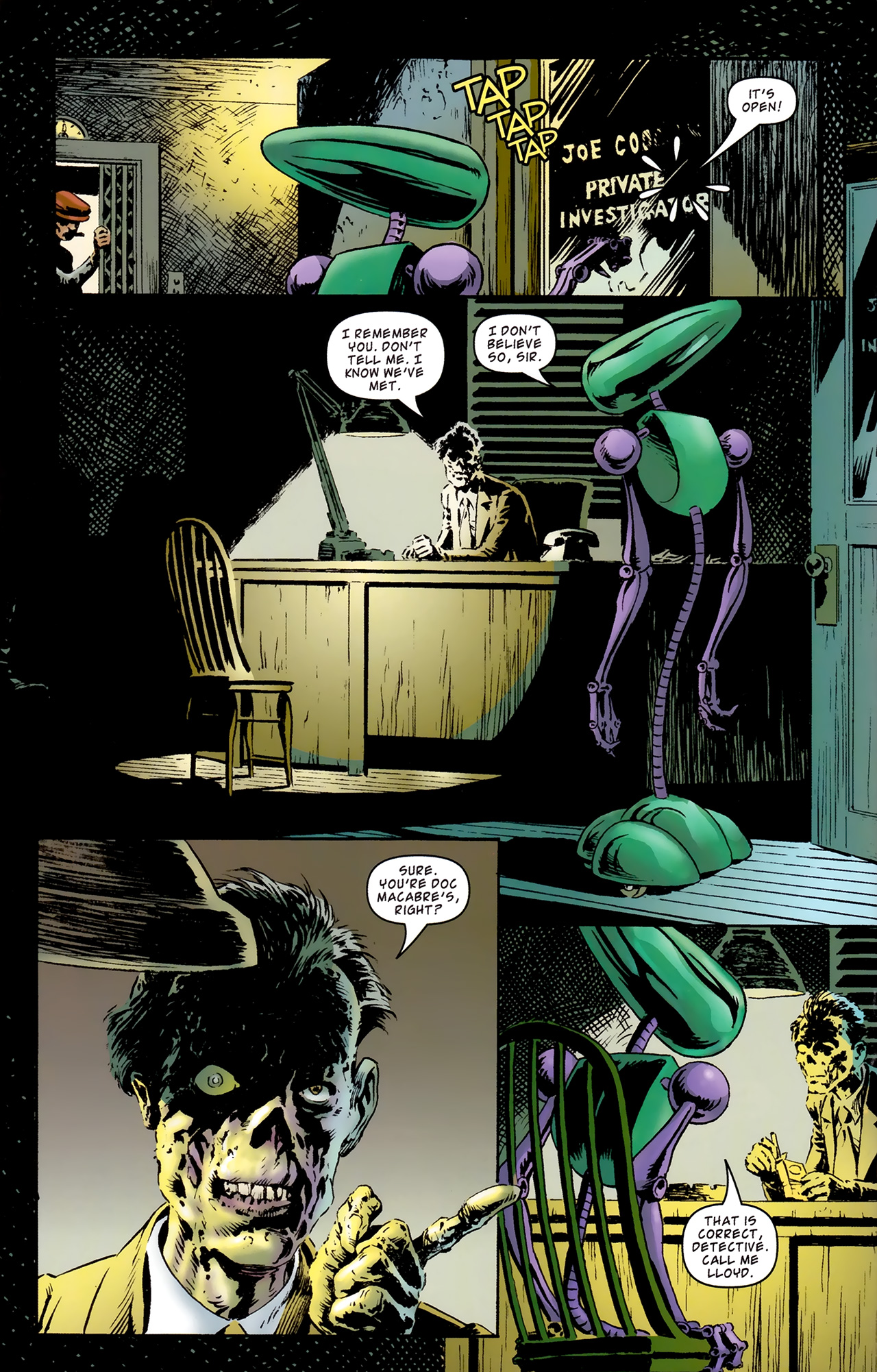 Read online Doc Macabre comic -  Issue #3 - 4