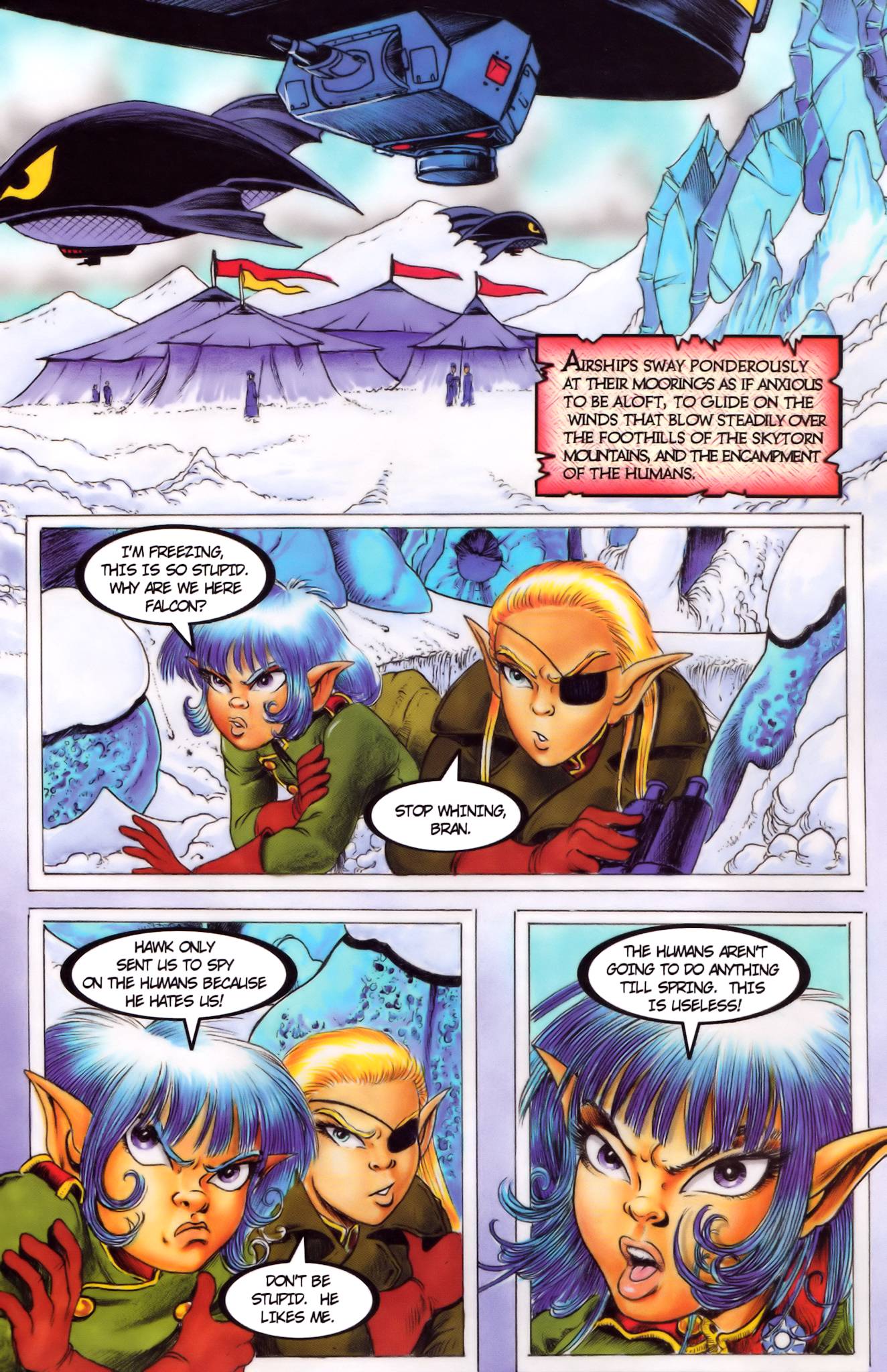 Read online Legend of the Elflord comic -  Issue #1 - 23