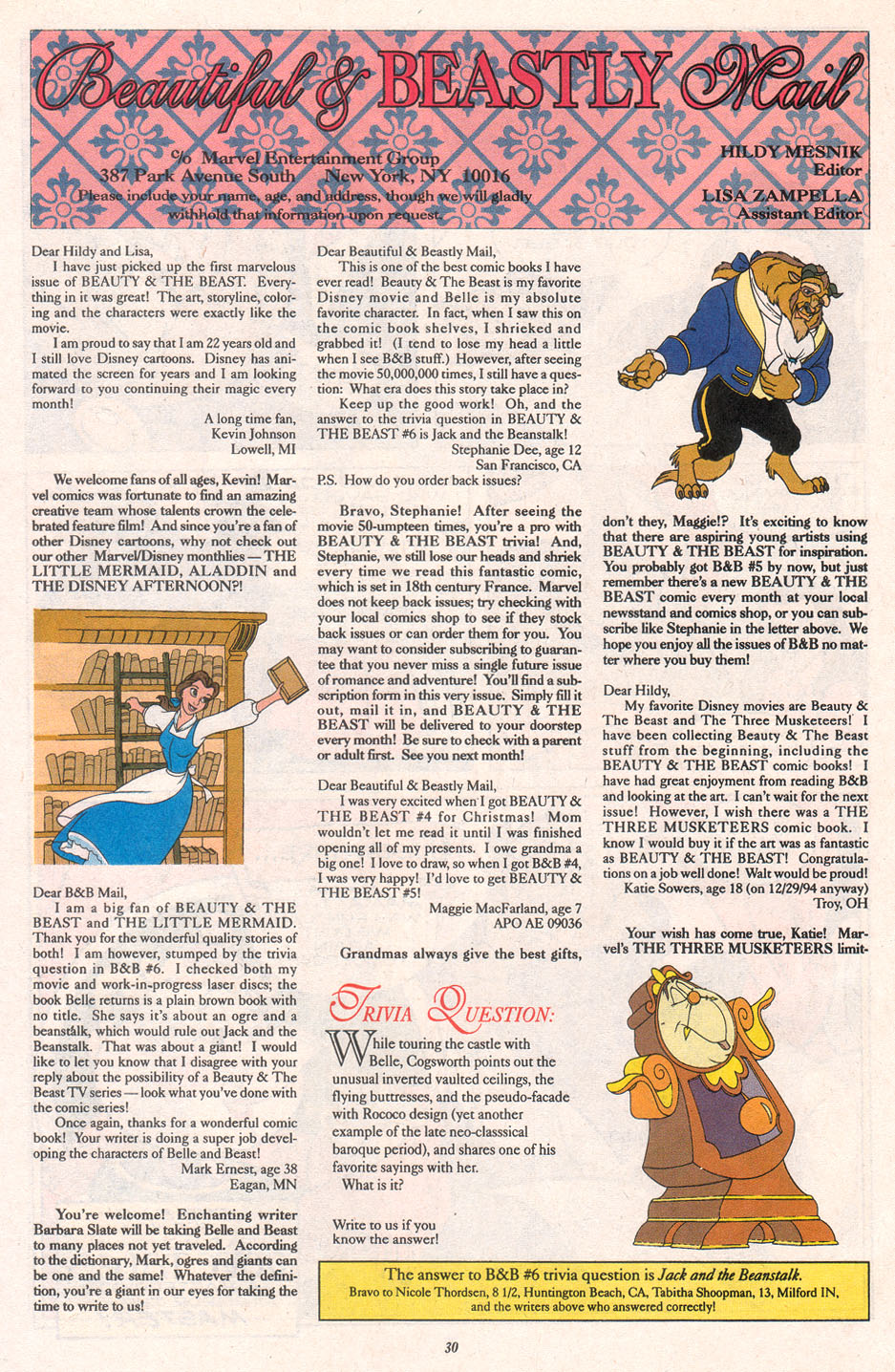 Read online Disney's Beauty and the Beast comic -  Issue #8 - 32