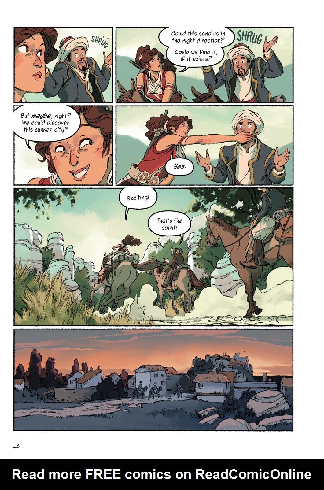 Read online Delilah Dirk and the Pillars of Hercules comic -  Issue # TPB (Part 1) - 47