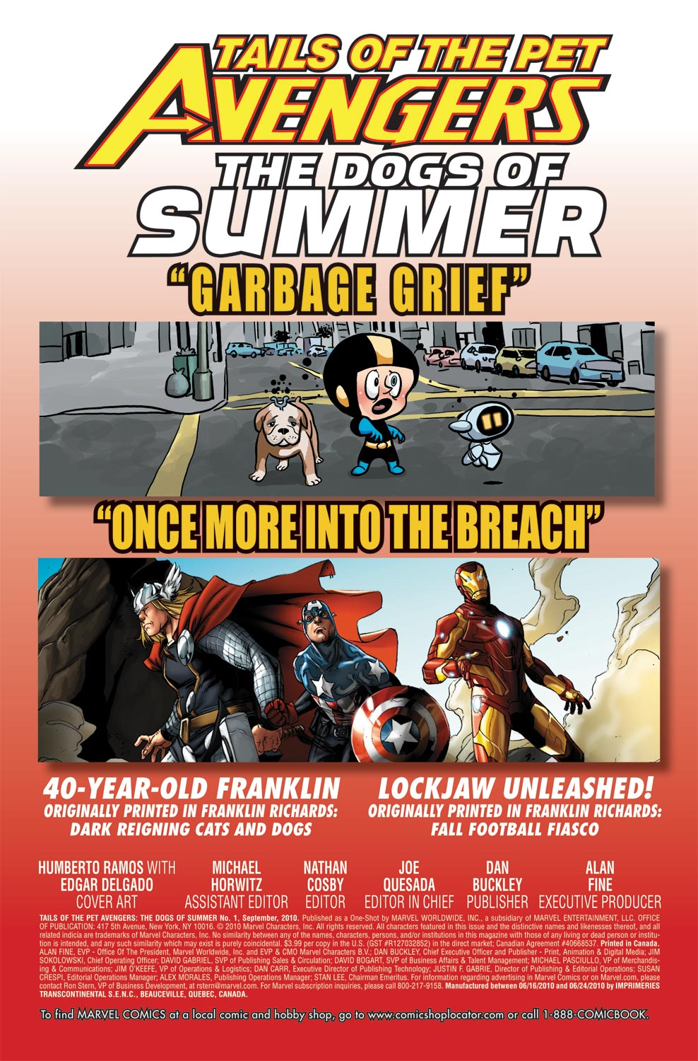 Read online Tails of the Pet Avengers: The Dogs of Summer comic -  Issue # Full - 2