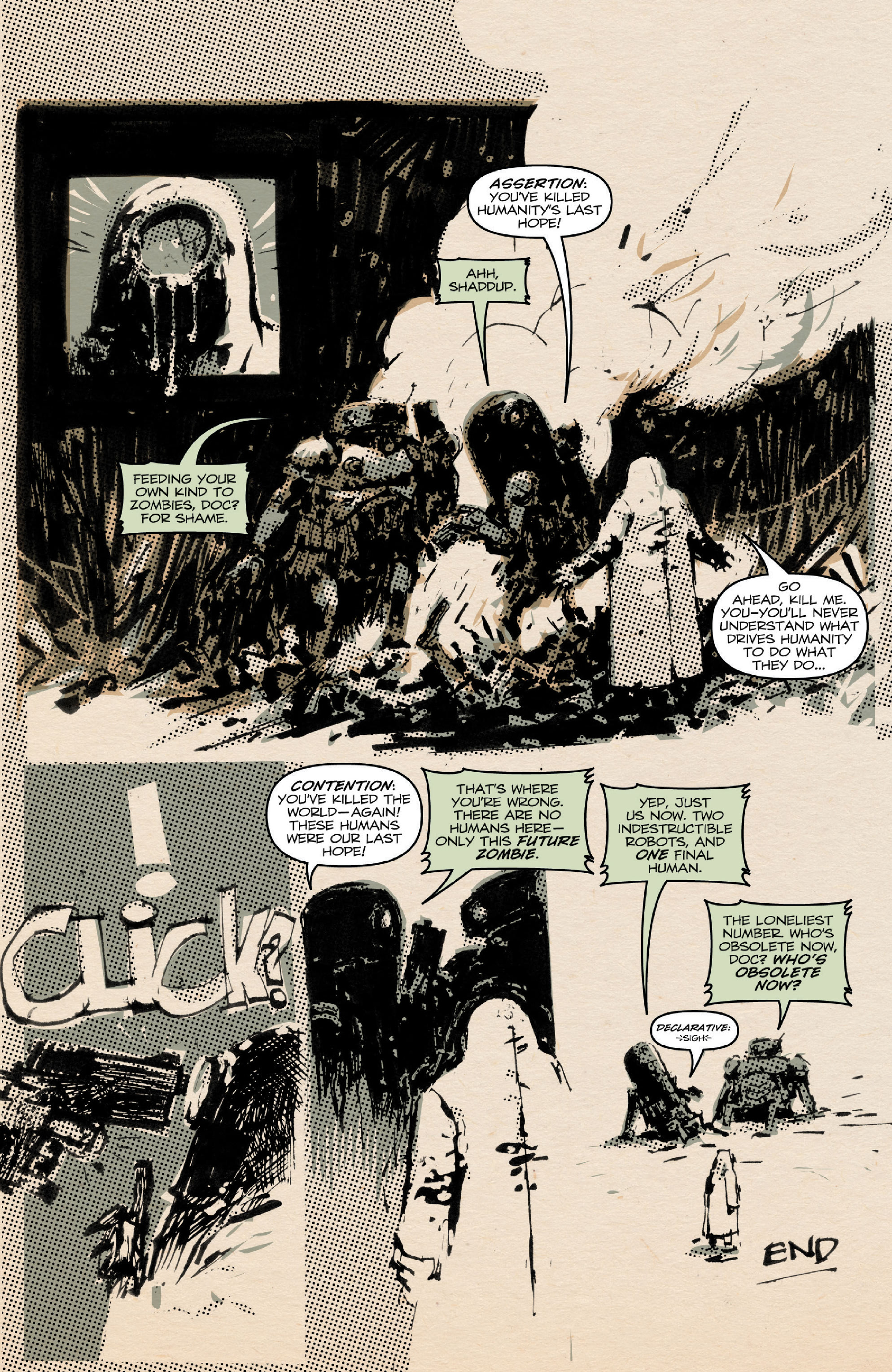 Read online ZVRC: Zombies Vs. Robots Classic comic -  Issue #4 - 14