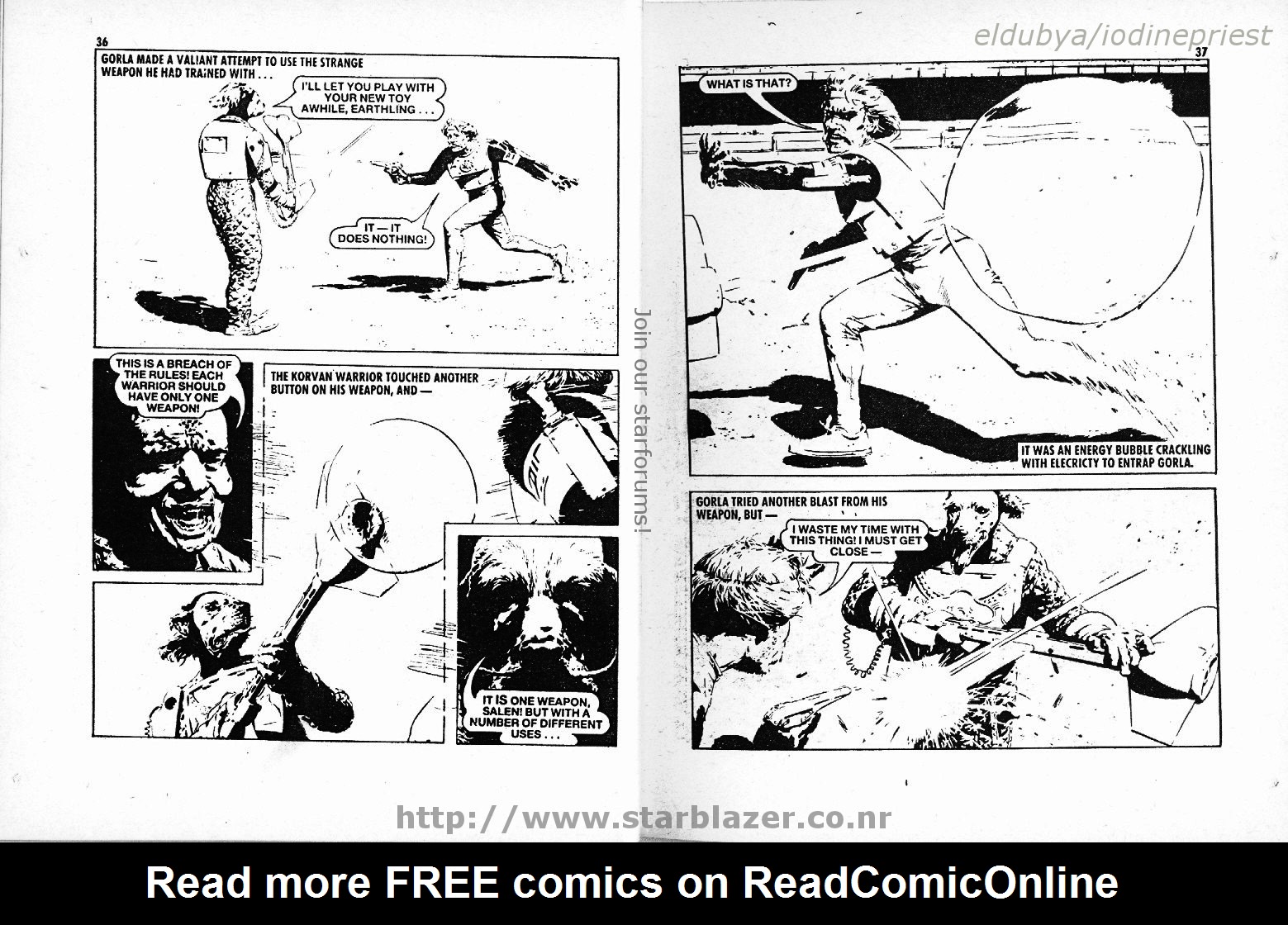 Read online Starblazer comic -  Issue #198 - 20