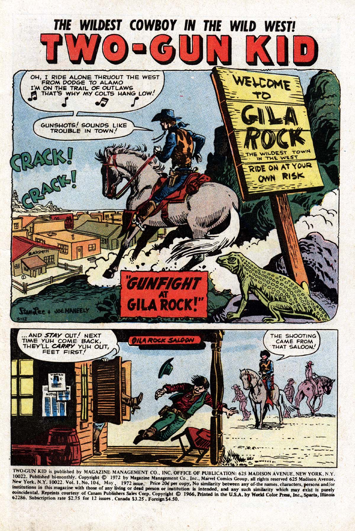 Read online Two-Gun Kid comic -  Issue #104 - 3