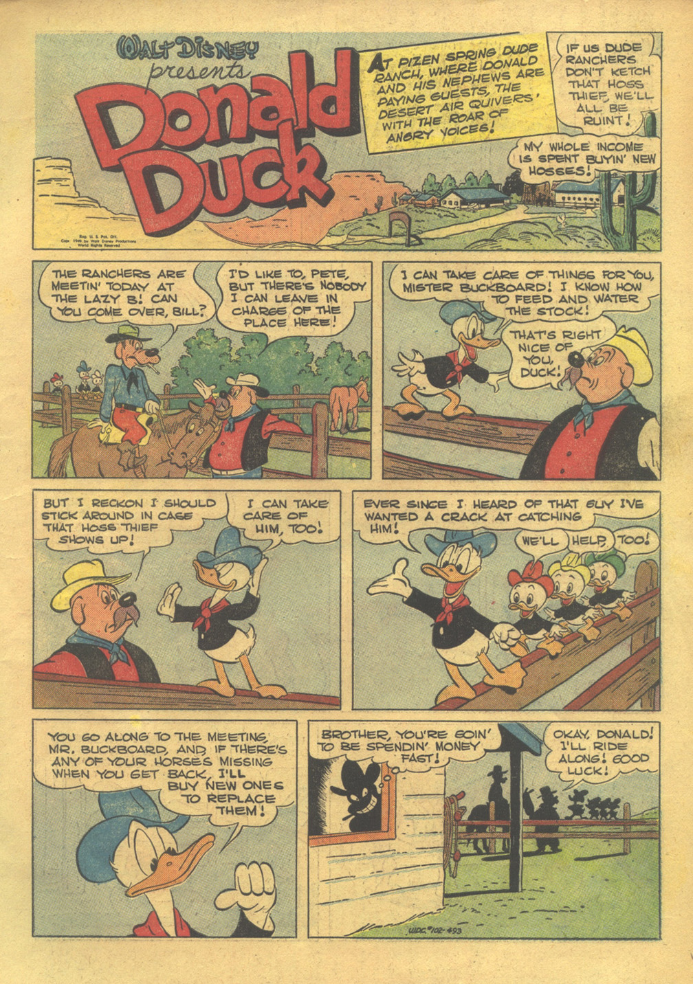Read online Walt Disney's Comics and Stories comic -  Issue #102 - 3