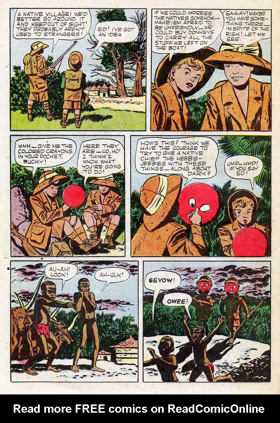 Read online Tarzan (1948) comic -  Issue #20 - 46