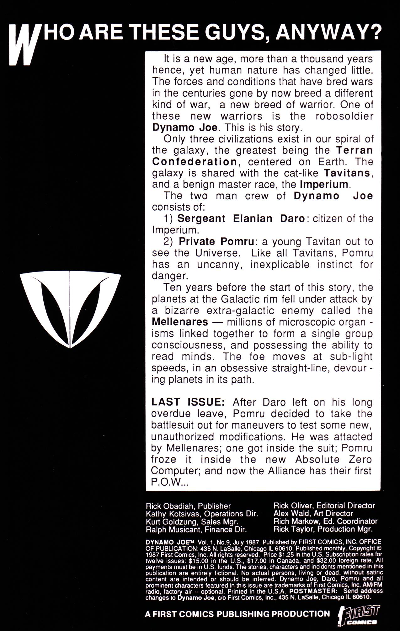 Read online Dynamo Joe comic -  Issue #9 - 2