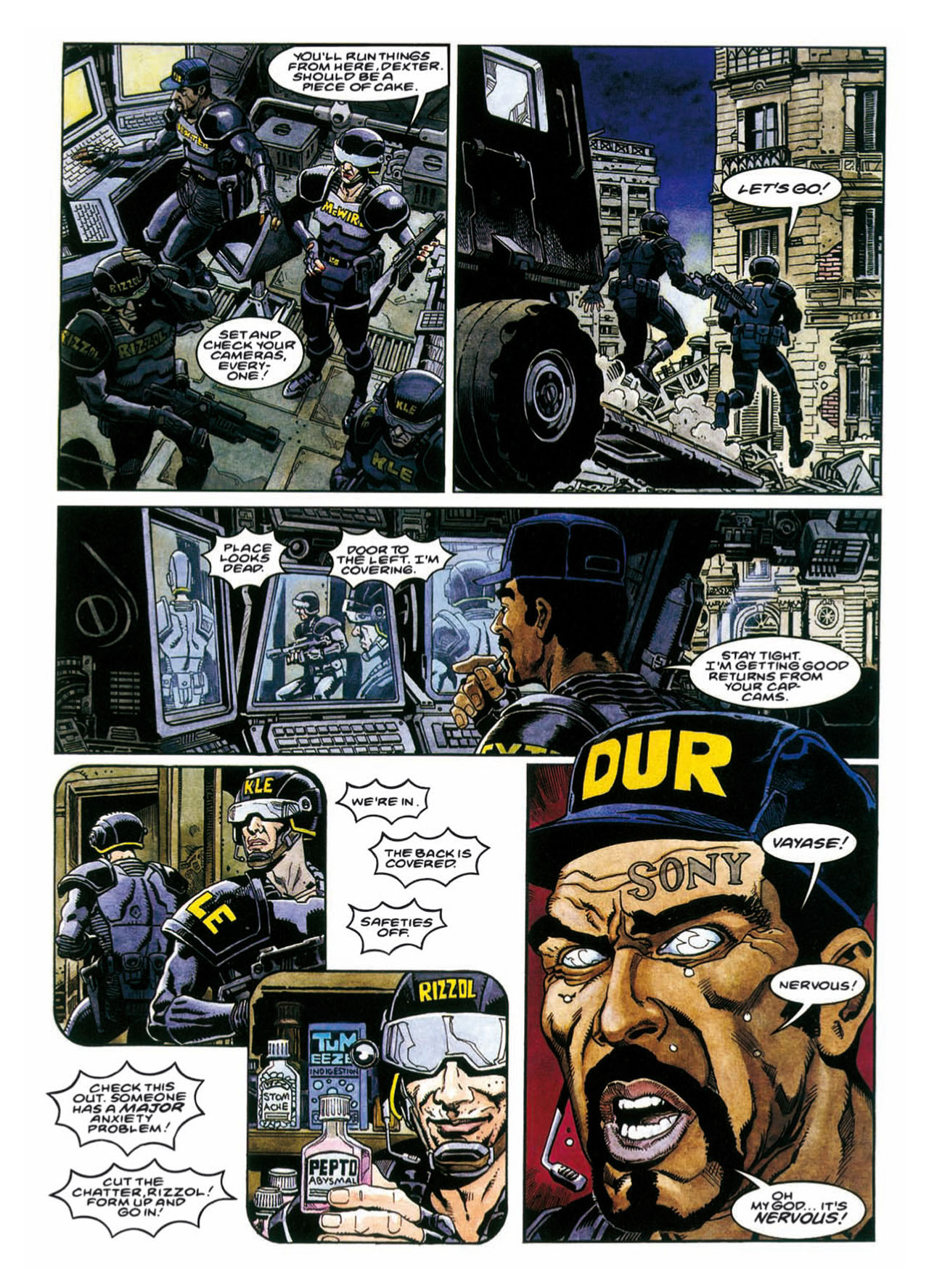 Read online Judge Dredd Megazine (Vol. 5) comic -  Issue #334 - 100