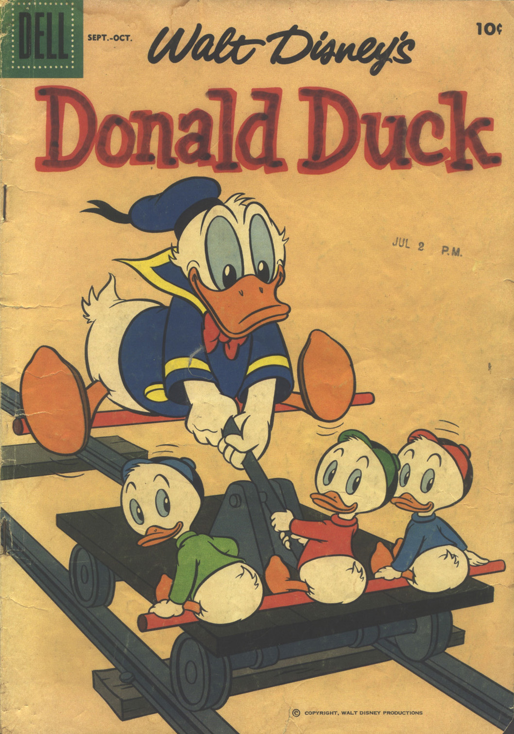 Read online Walt Disney's Donald Duck (1952) comic -  Issue #61 - 1