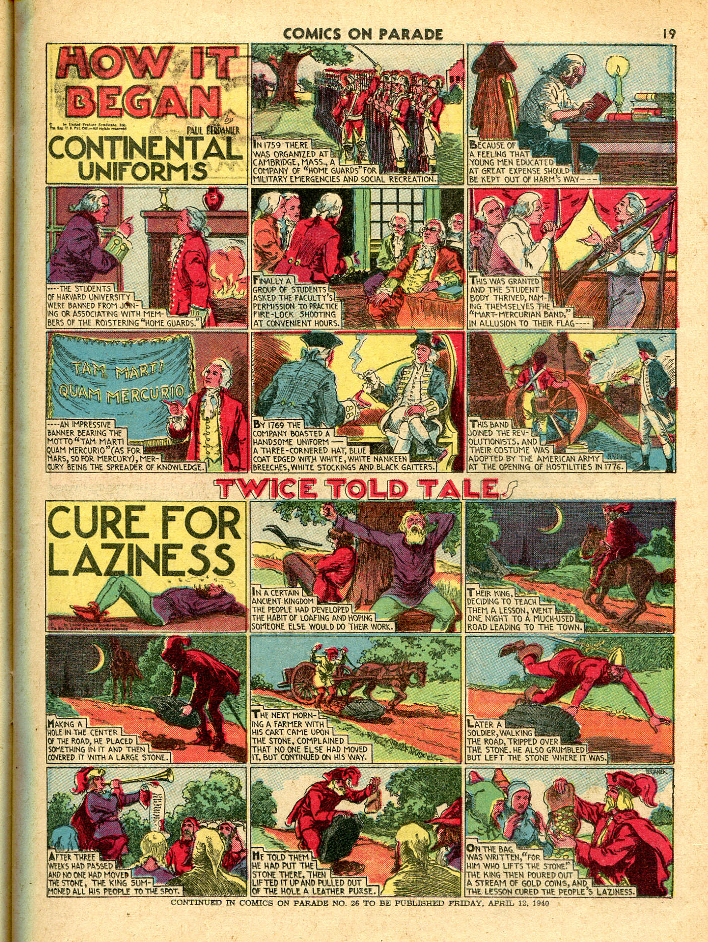 Read online Comics on Parade comic -  Issue #25 - 21