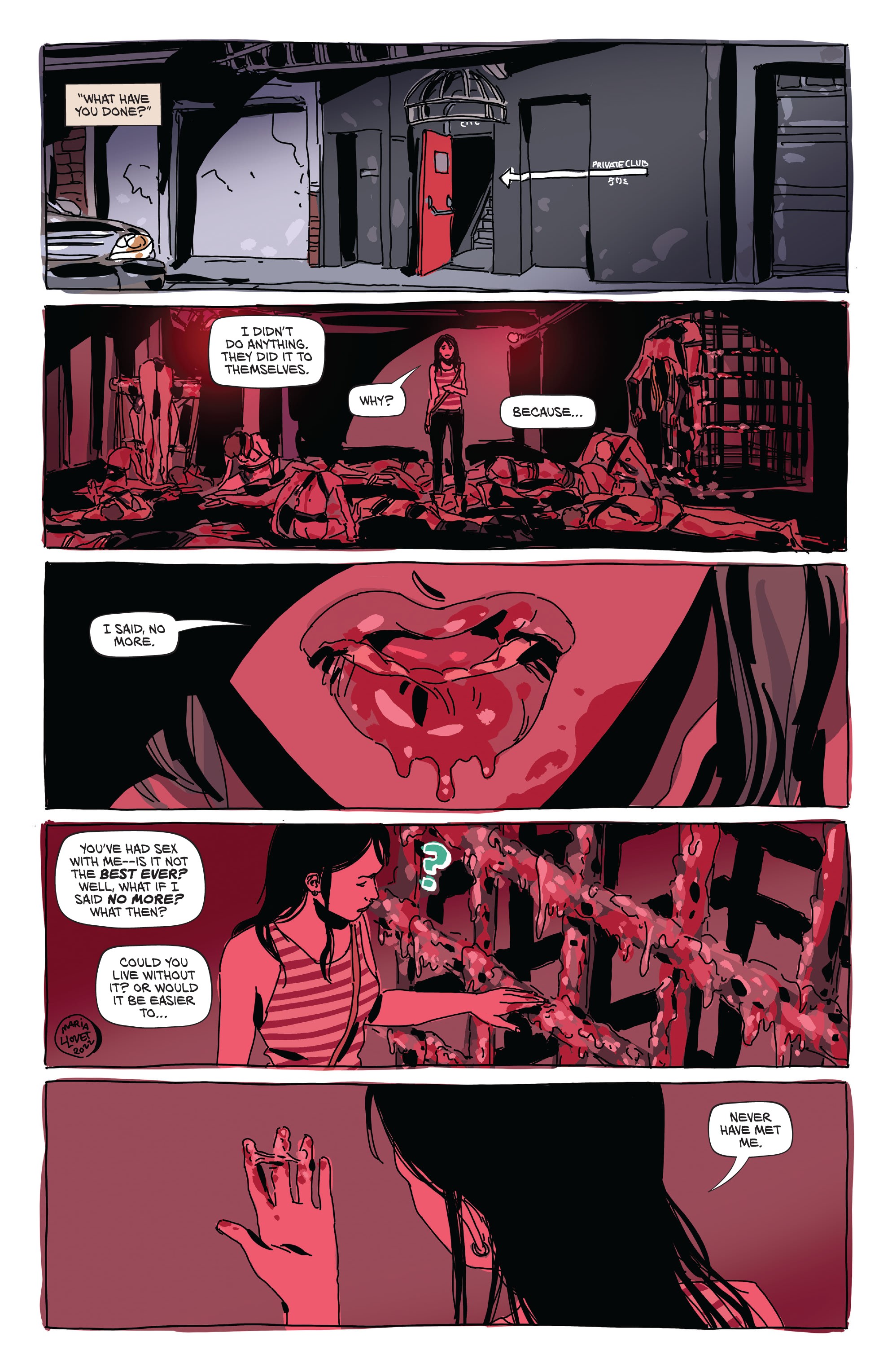 Read online Faithless III comic -  Issue #5 - 13