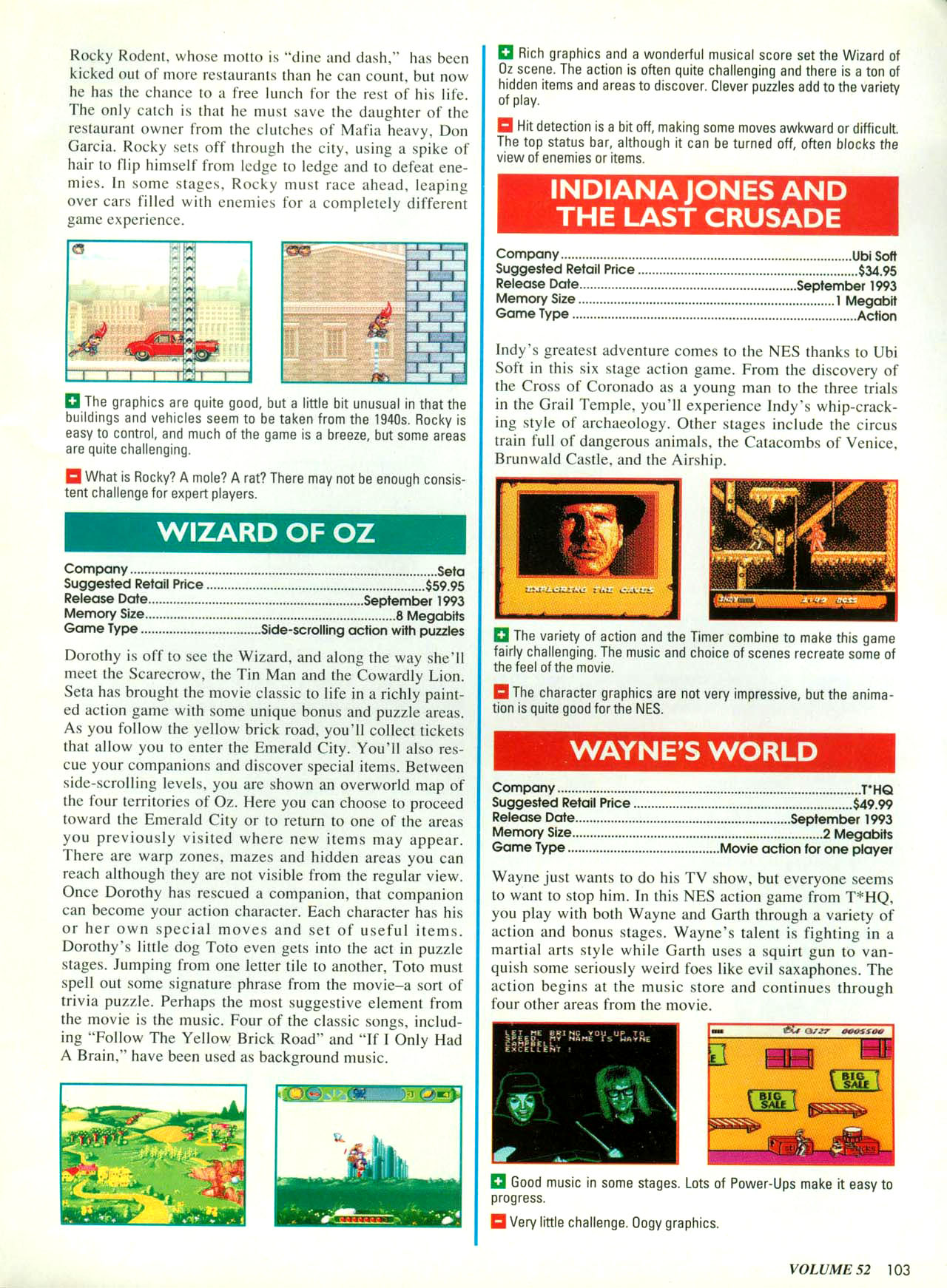 Read online Nintendo Power comic -  Issue #52 - 107