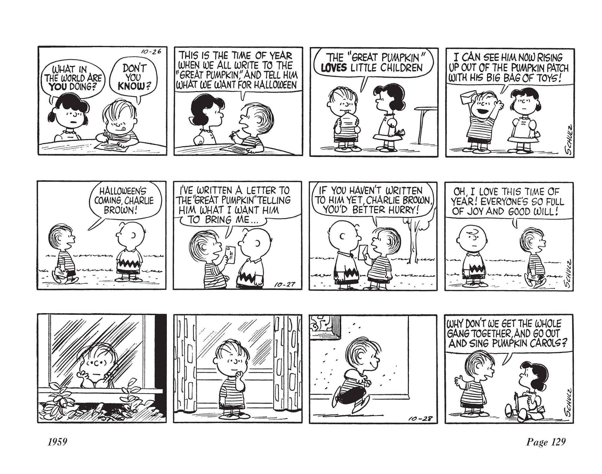 Read online The Complete Peanuts comic -  Issue # TPB 5 - 145