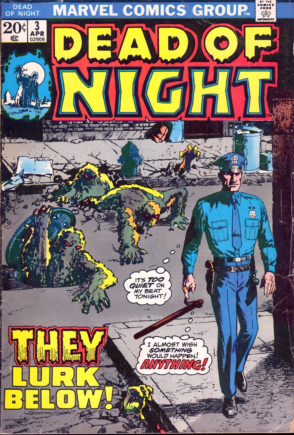 Read online Dead of Night comic -  Issue #3 - 1