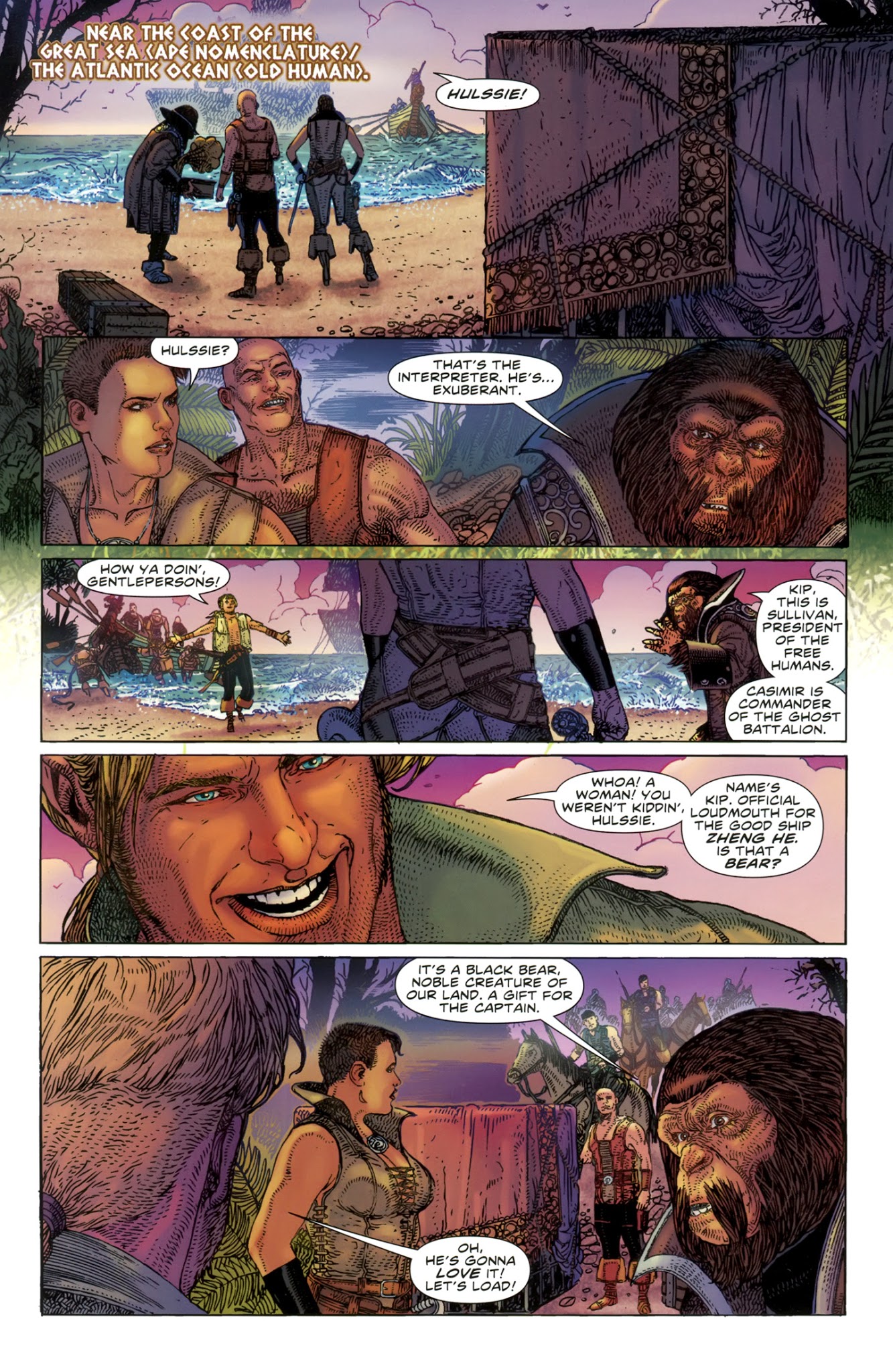 Read online Planet of the Apes (2011) comic -  Issue #13 - 13