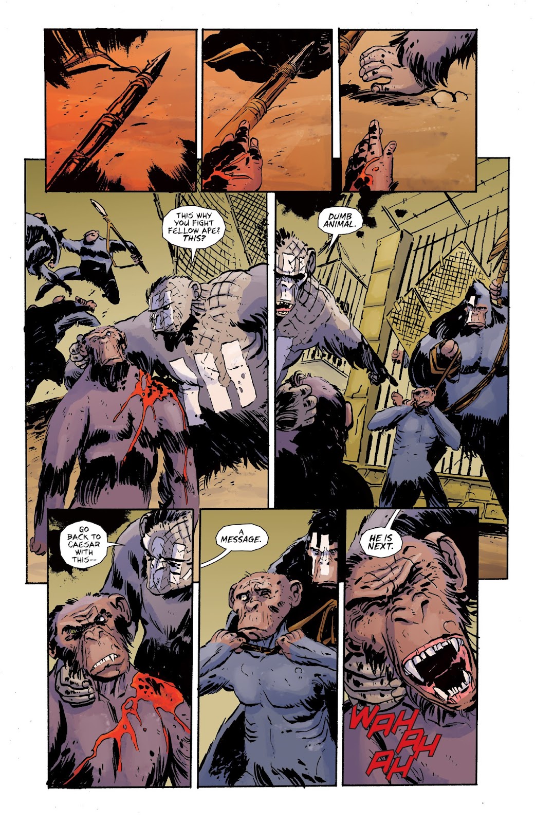 Dawn of the Planet of the Apes issue TPB - Page 129