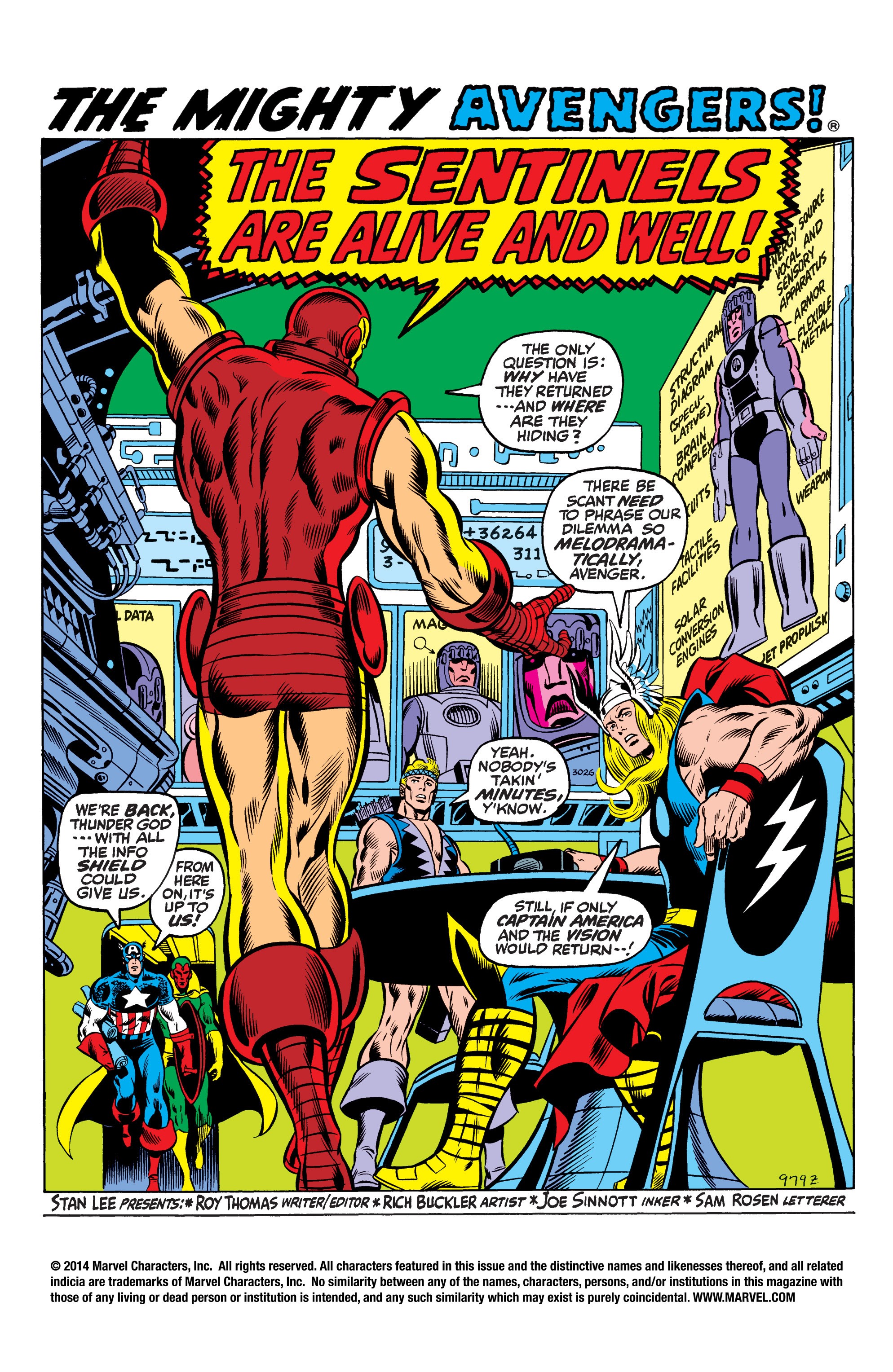 Read online The Avengers (1963) comic -  Issue #103 - 2