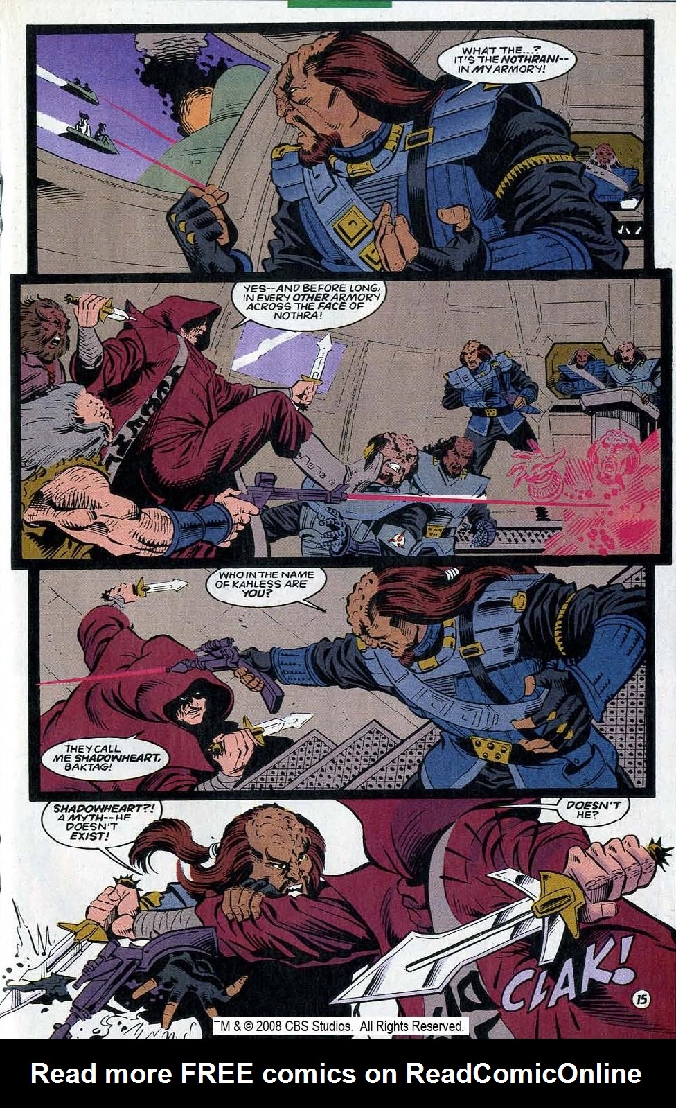 Read online Star Trek: The Next Generation - Shadowheart comic -  Issue #1 - 15