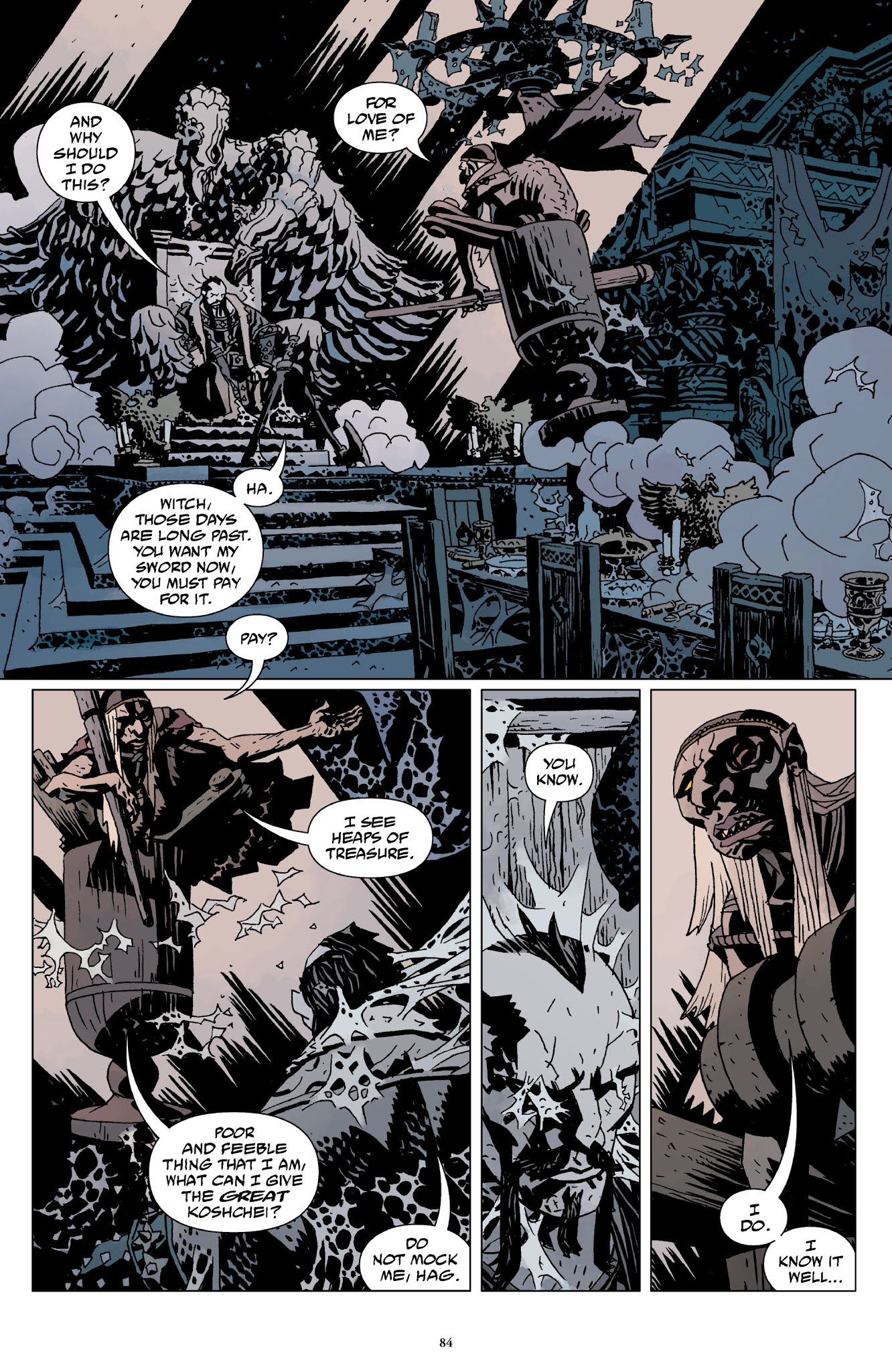 Read online Hellboy Omnibus comic -  Issue # TPB 3 (Part 1) - 85
