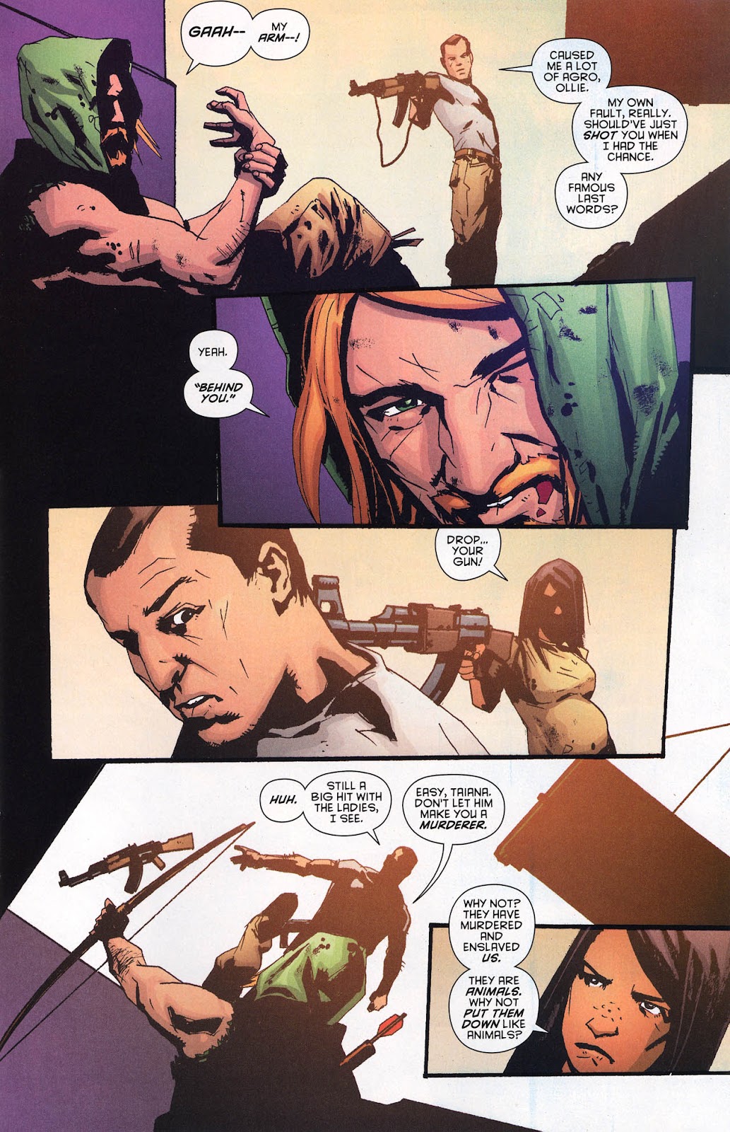 Green Arrow: Year One issue 6 - Page 17