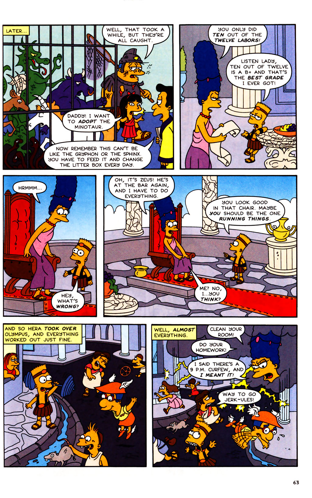 Read online Simpsons Comics comic -  Issue #100 - 65