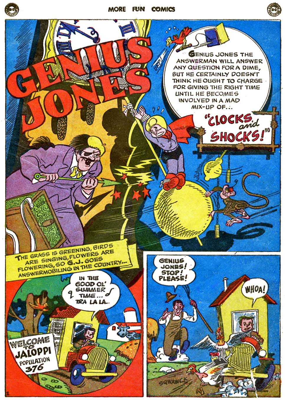 Read online More Fun Comics comic -  Issue #113 - 56