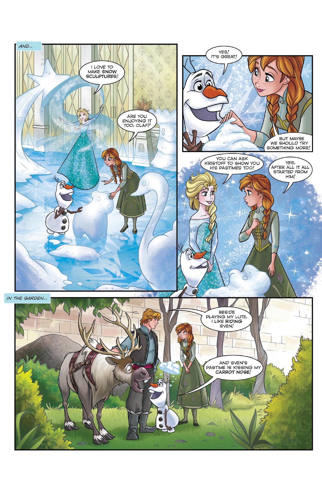 Read online Disney Frozen comic -  Issue #2 - 29