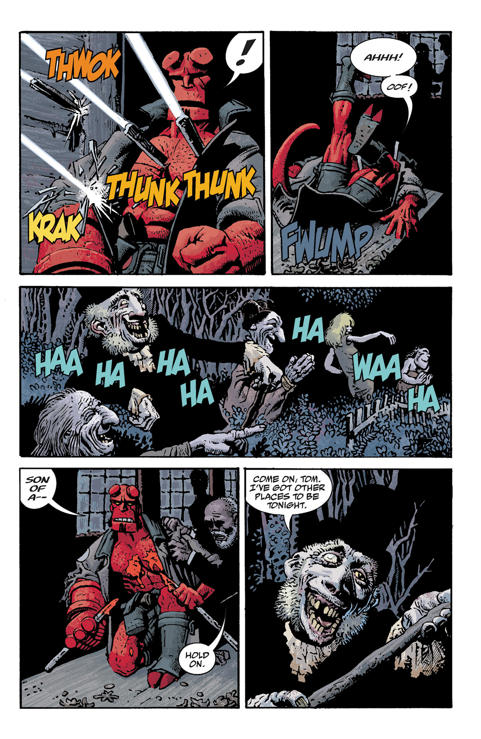 Read online Hellboy: The Crooked Man and Others comic -  Issue # TPB - 61