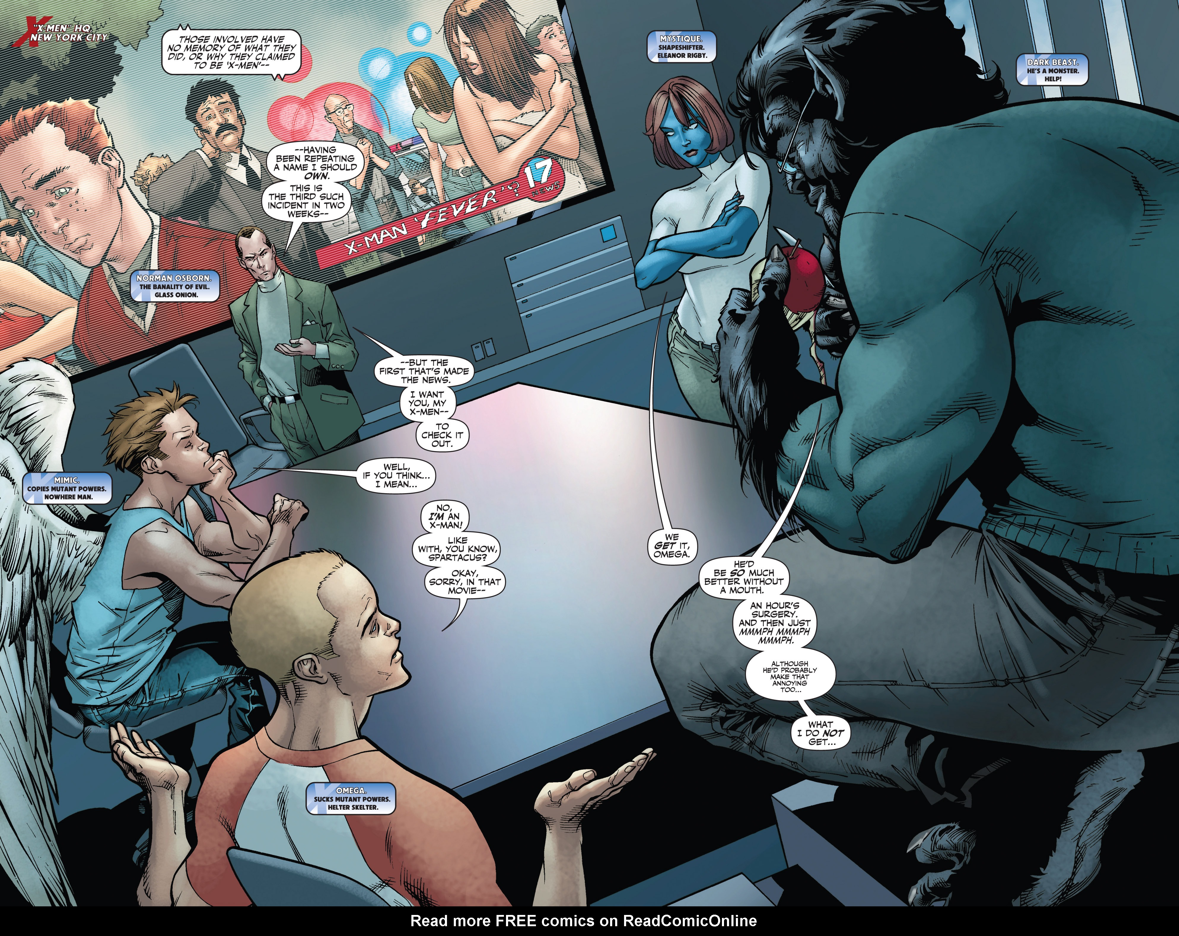 Read online Dark X-Men comic -  Issue #1 - 5