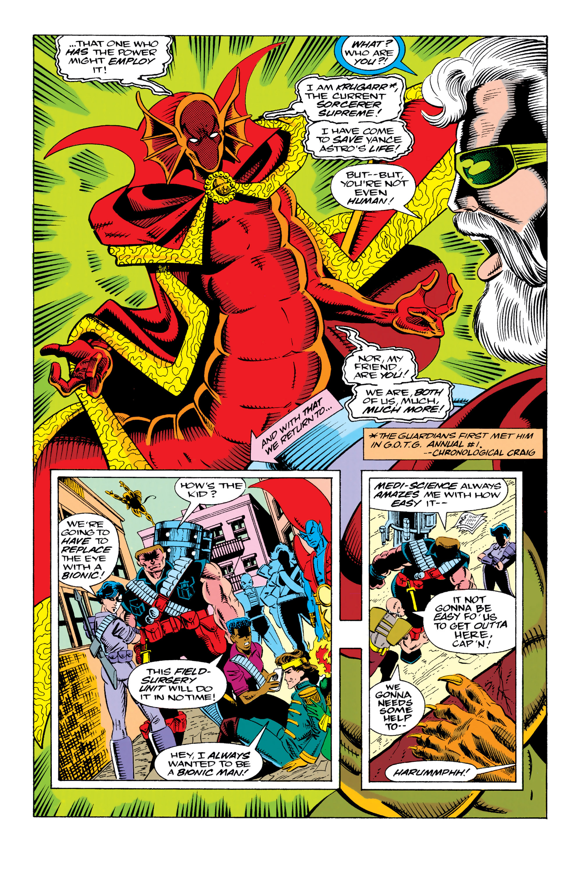 Read online Guardians of the Galaxy (1990) comic -  Issue # _TPB Guardians of the Galaxy by Jim Valentino 2 (Part 3) - 56