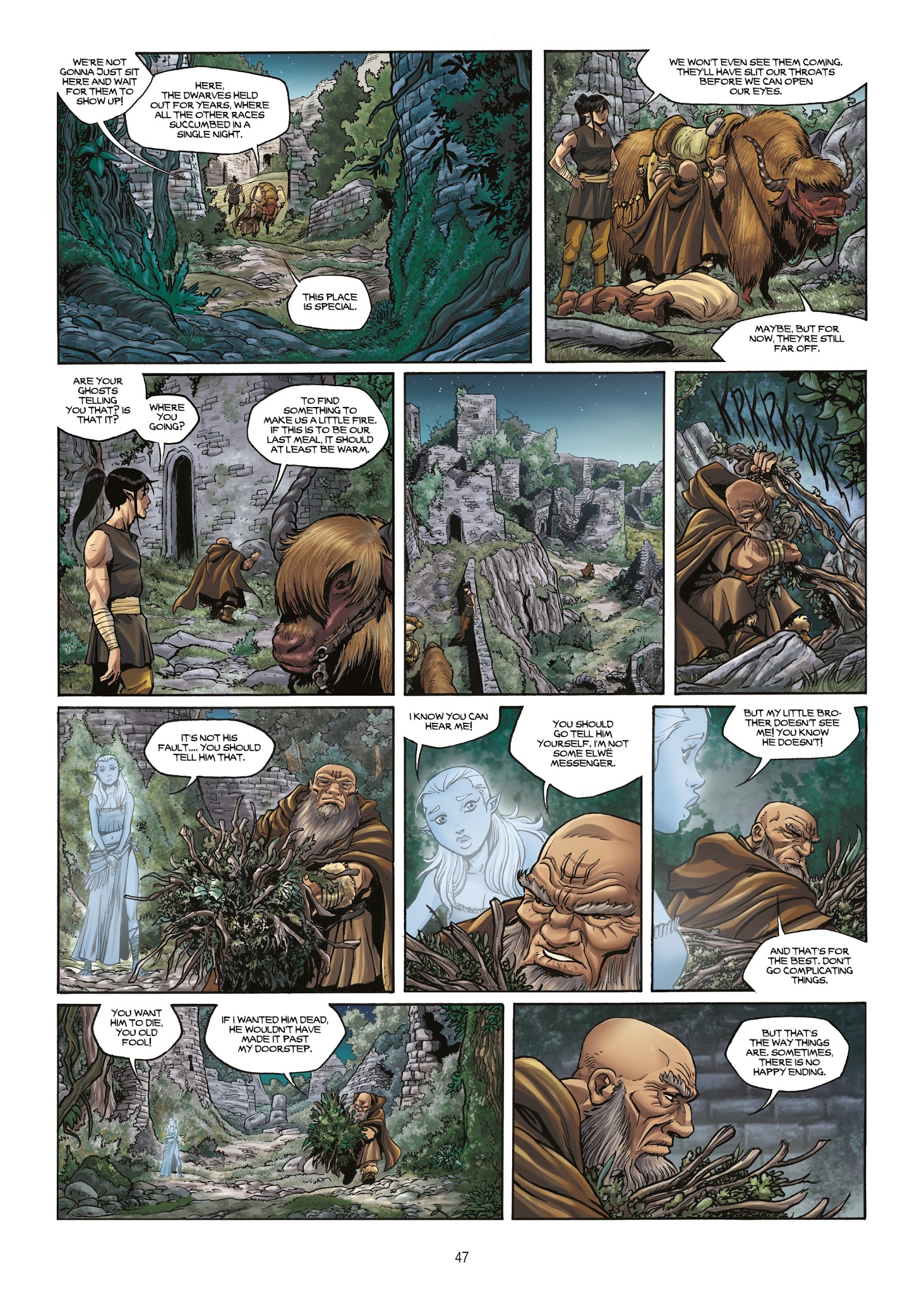 Read online Elves comic -  Issue #17 - 47